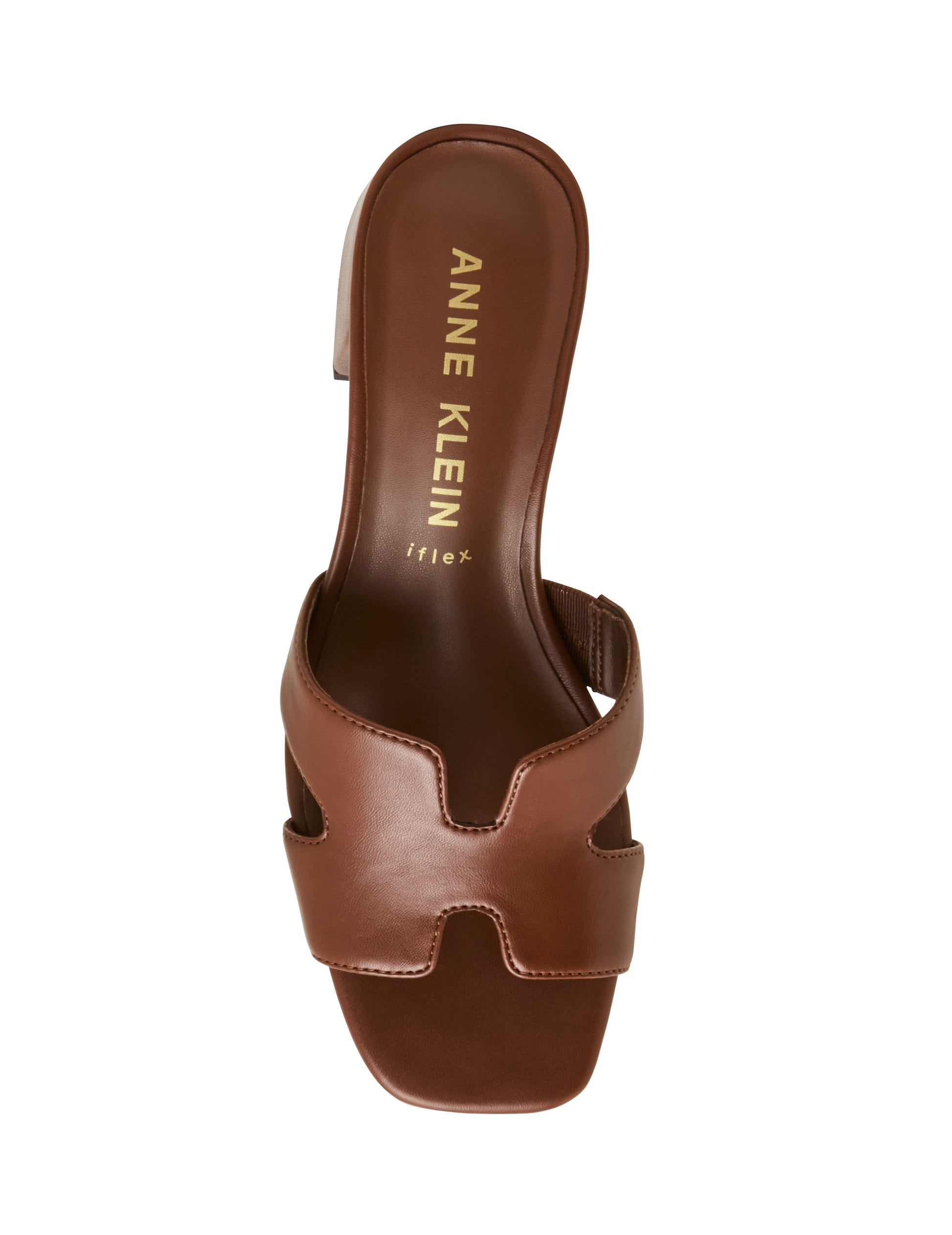 Anne Klein Delphine Strappy Sandal in Cognac