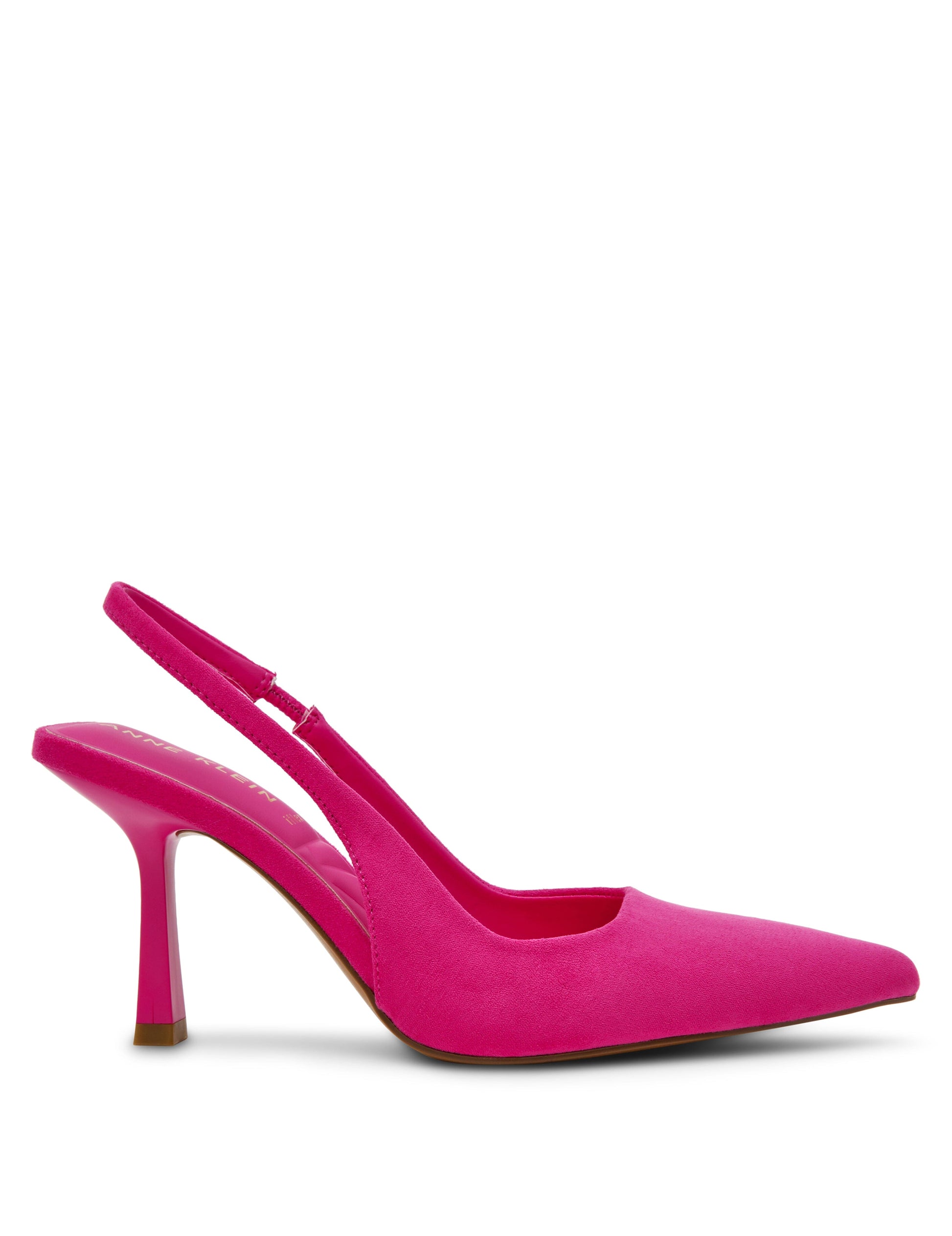 Anne Klein Itzy Slingback Block Heel Pump in Pink