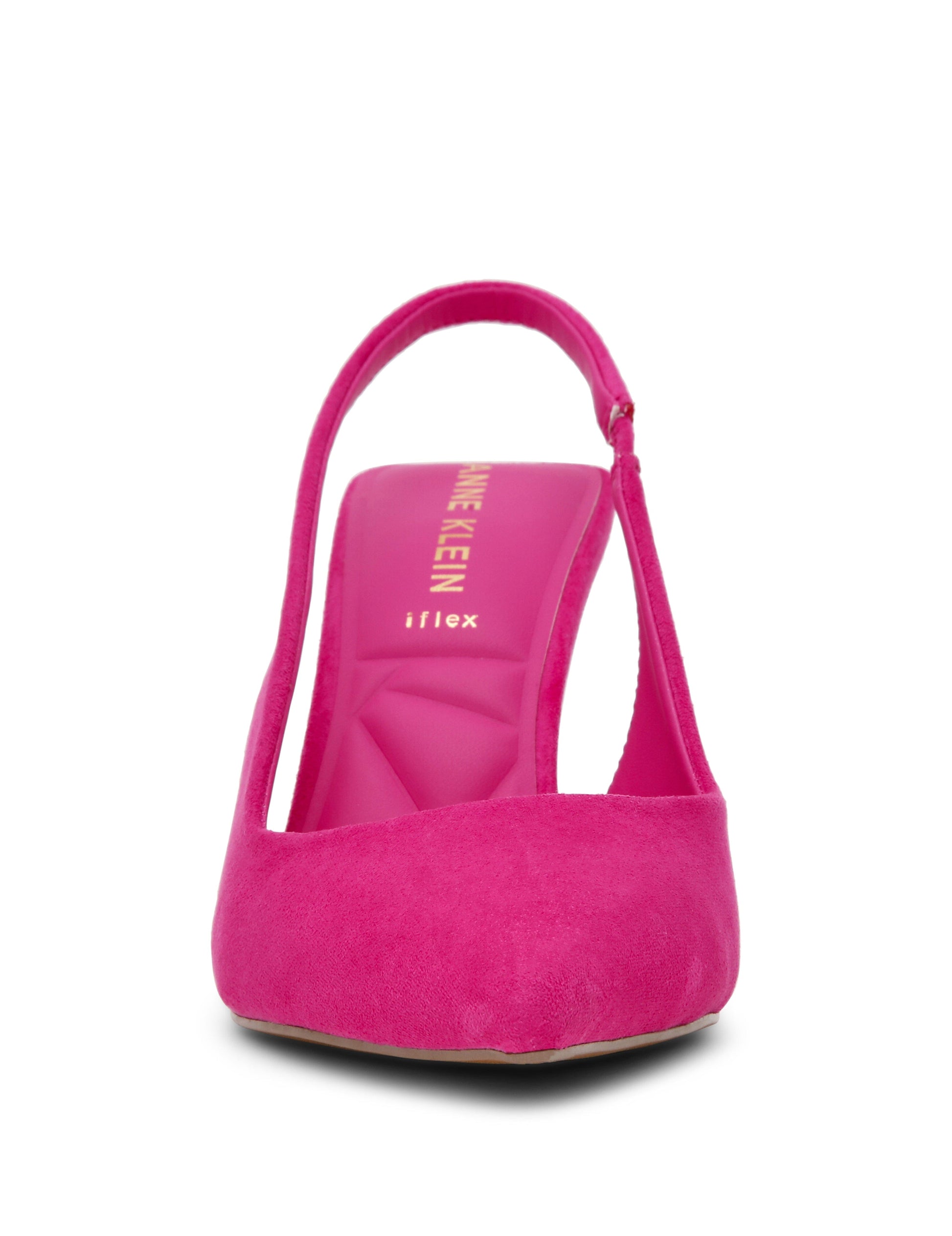 Anne Klein Itzy Slingback Block Heel Pump in Pink