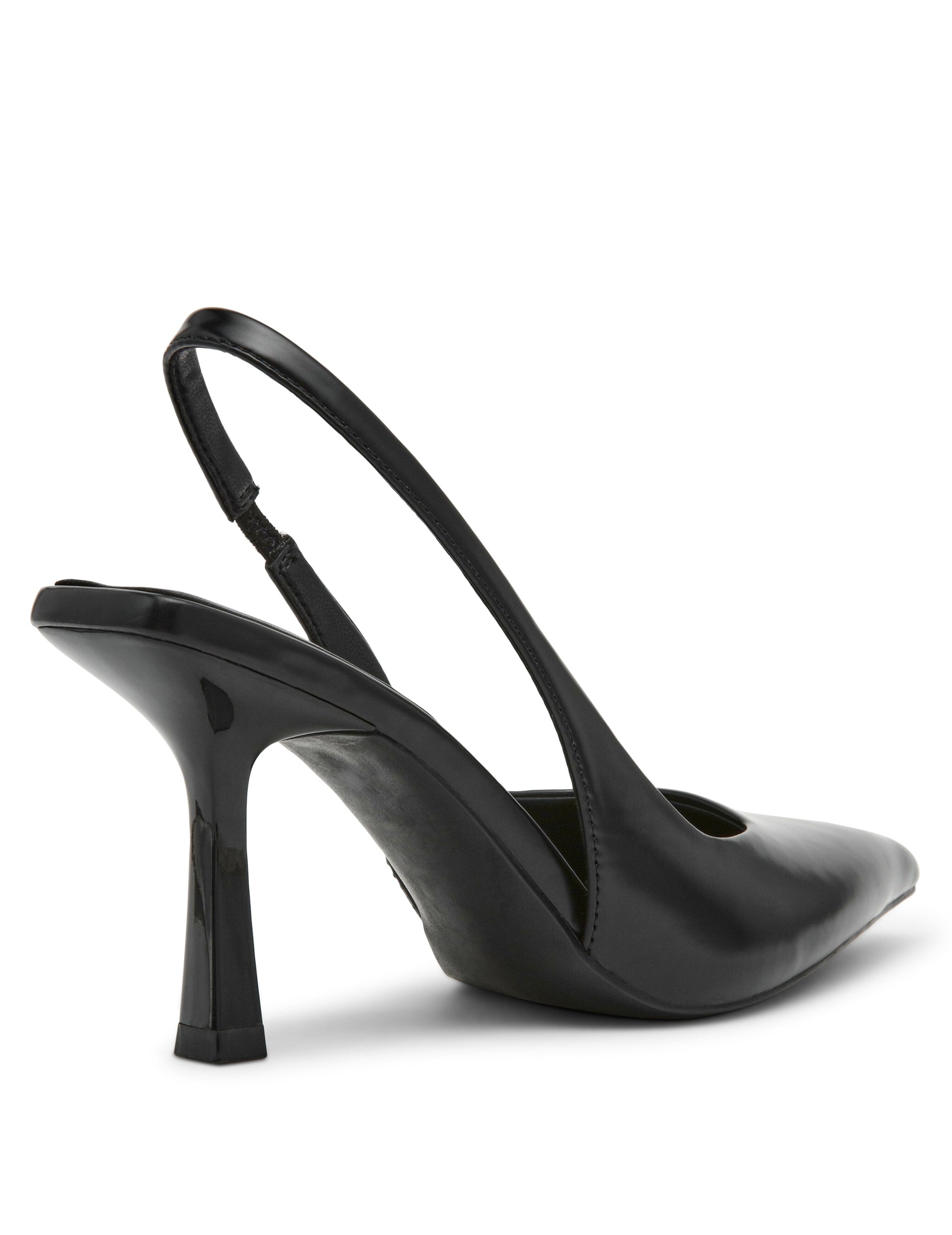 Anne Klein Itzy Slingback Block Heel Pump in Black Box