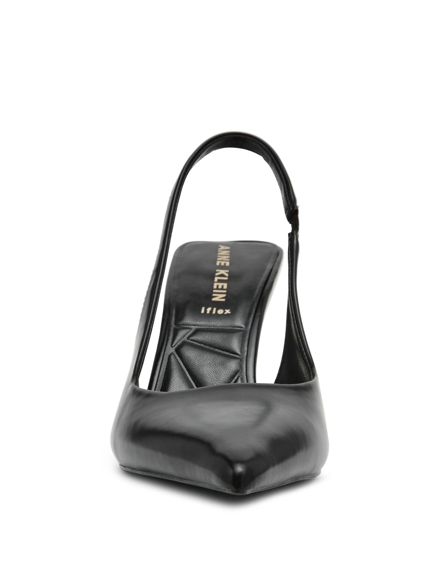 Anne Klein Itzy Slingback Block Heel Pump in Black Box