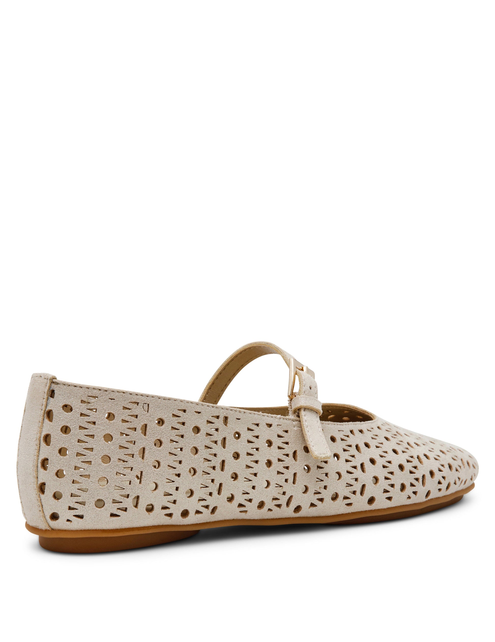 Anne Klein Connie P Ballet Flat in Light Gold