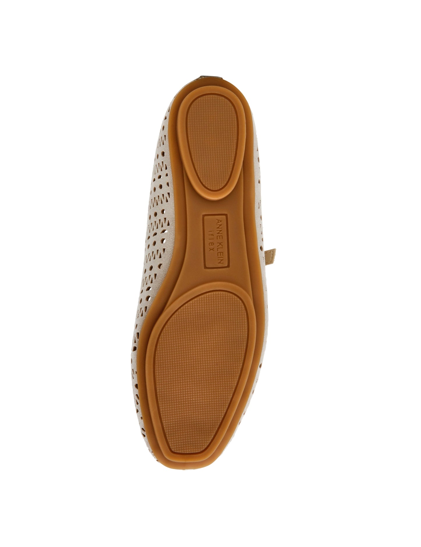 Anne Klein Connie P Ballet Flat in Light Gold