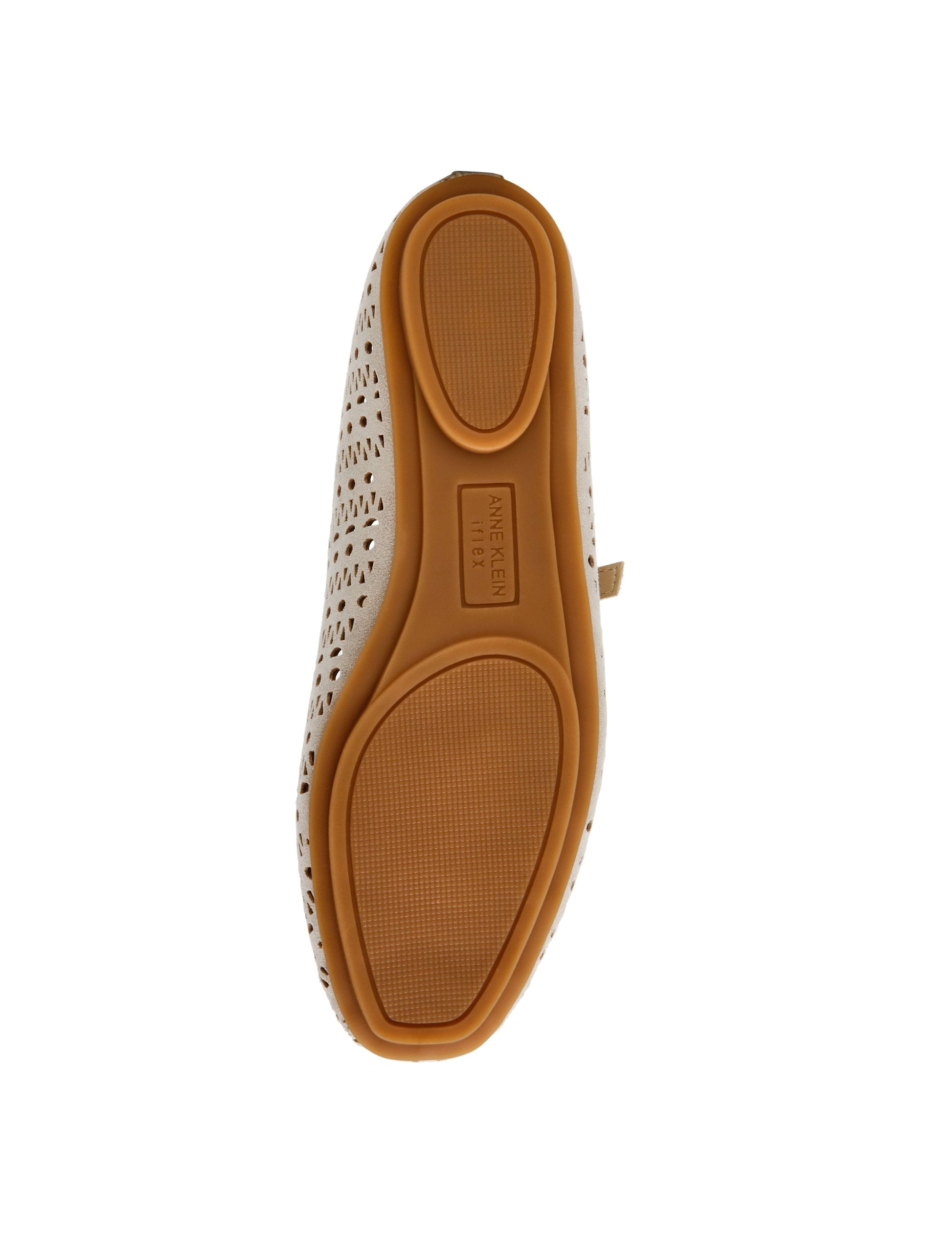 Anne Klein Connie P Ballet Flat in Light Gold