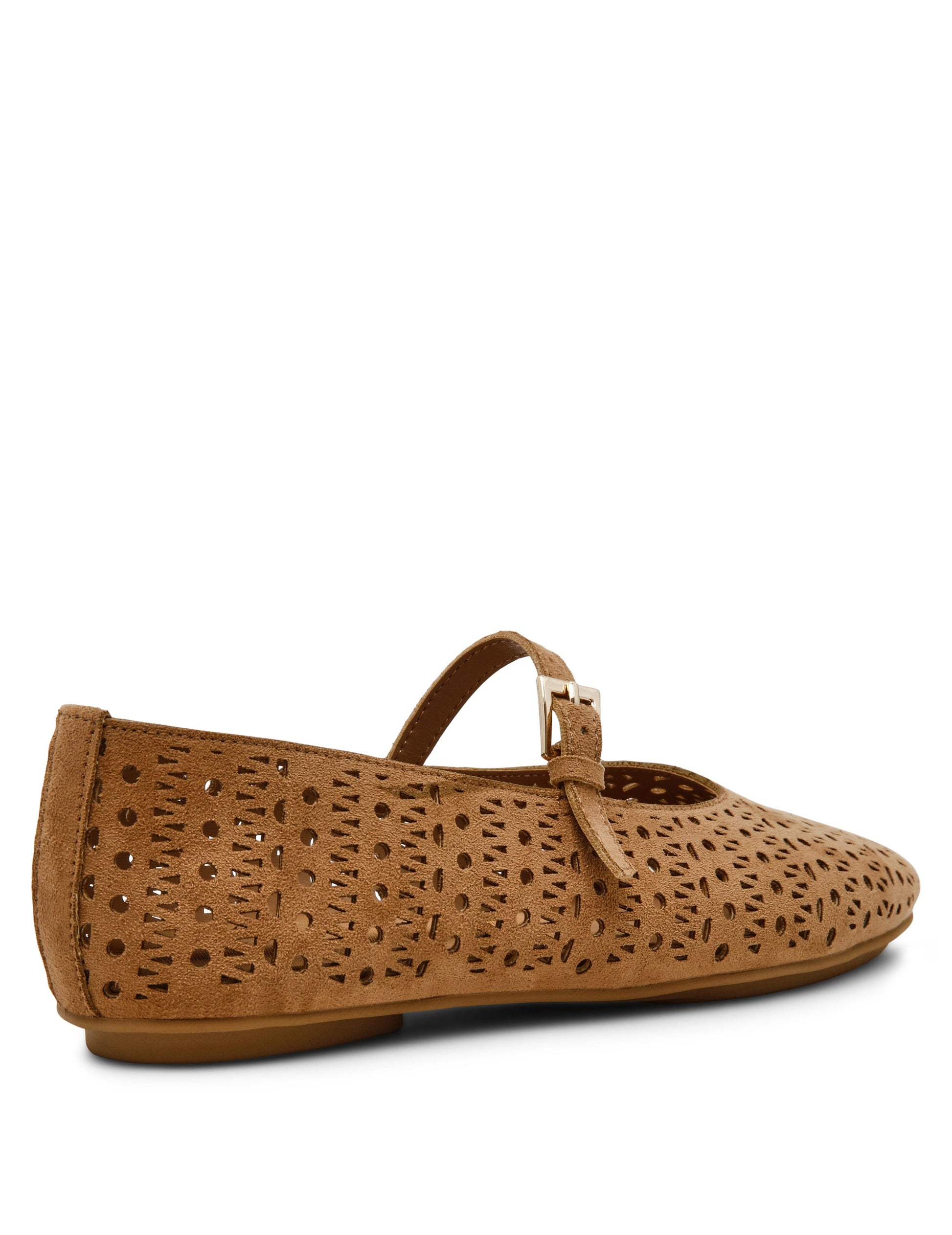 Anne Klein Connie P Ballet Flat in Light Brown