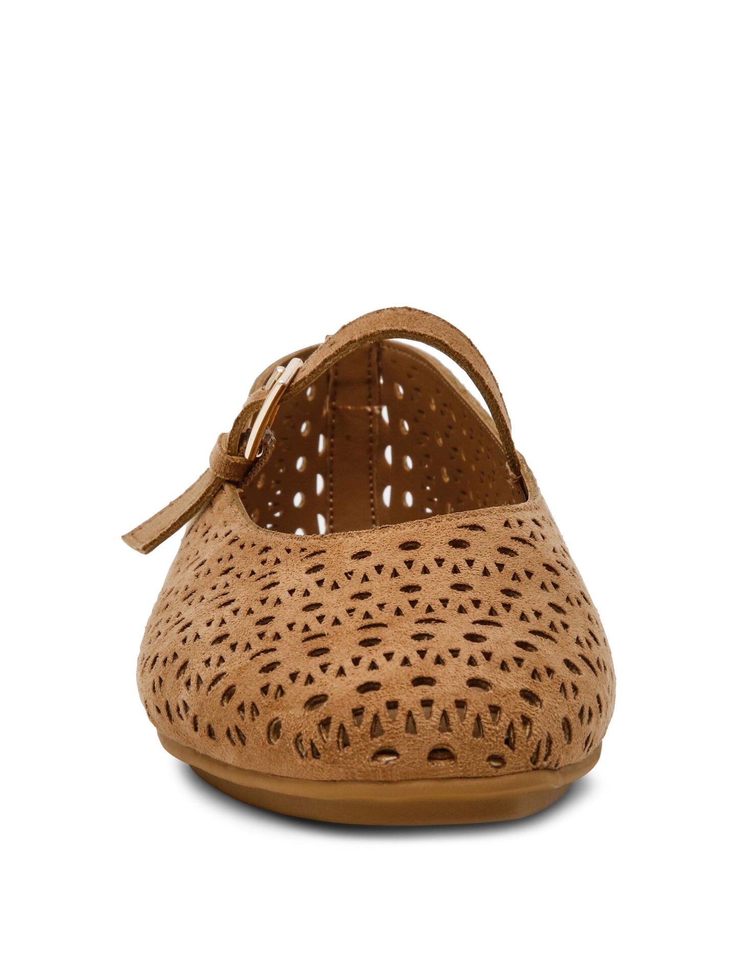 Anne Klein Connie P Ballet Flat in Light Brown