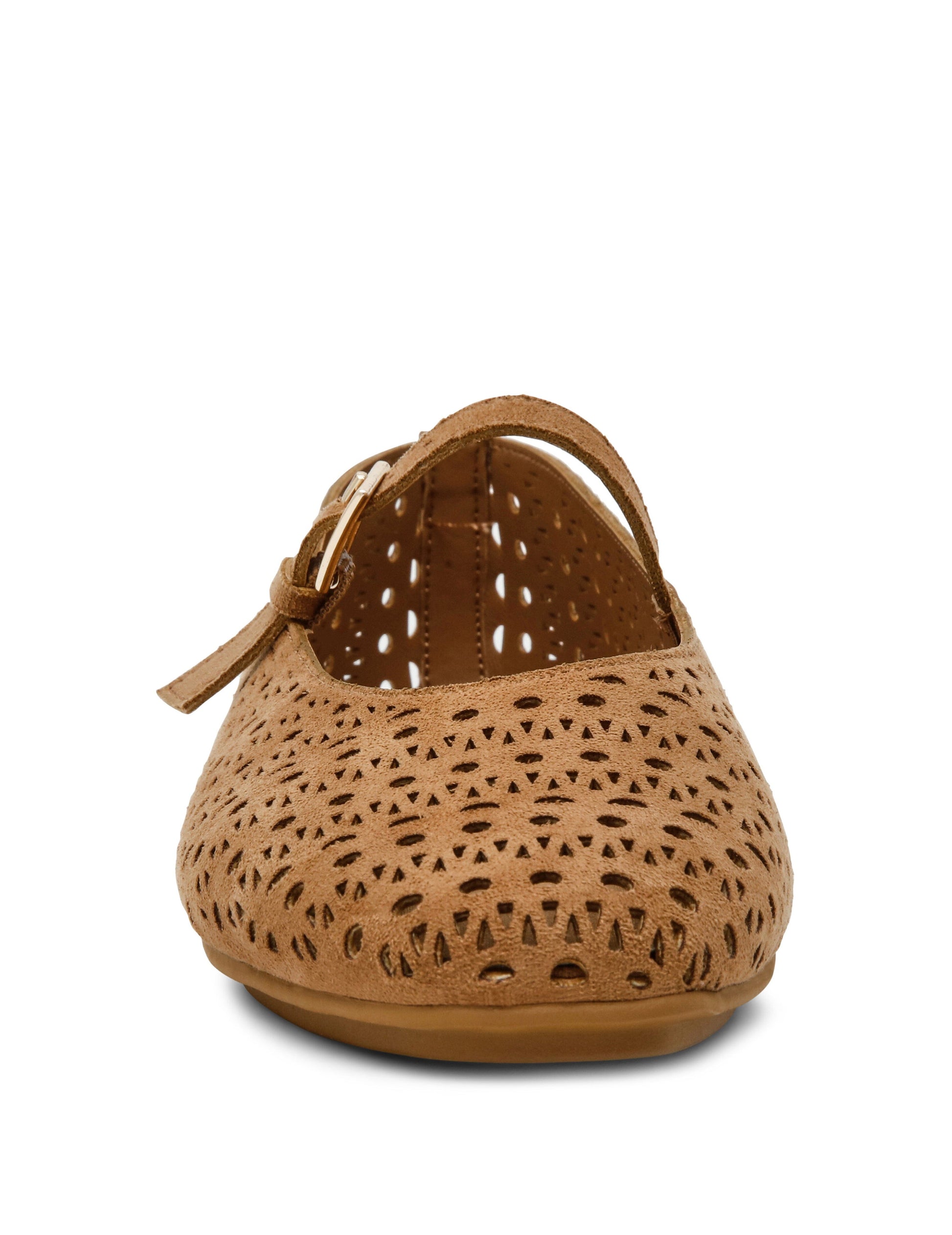 Anne Klein Connie P Ballet Flat in Light Brown