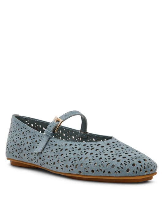 Anne Klein Connie P Ballet Flat in Blue