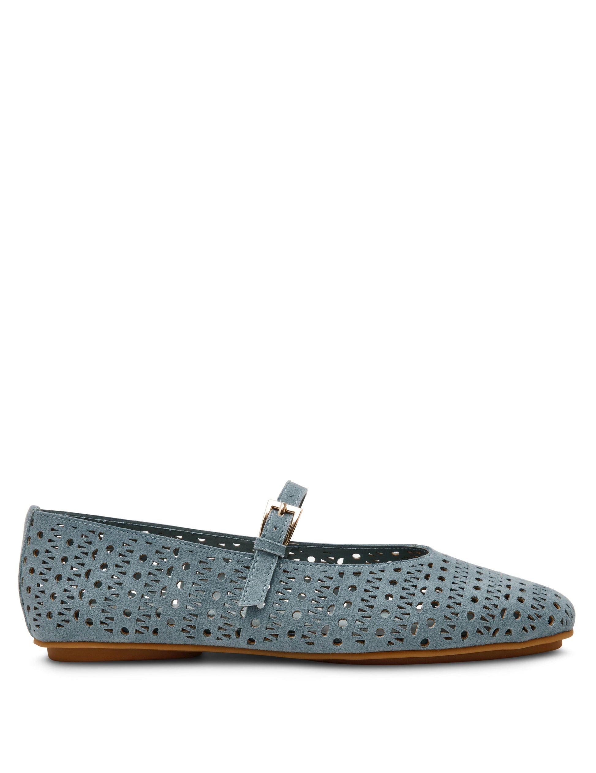 Anne Klein Connie P Ballet Flat in Blue