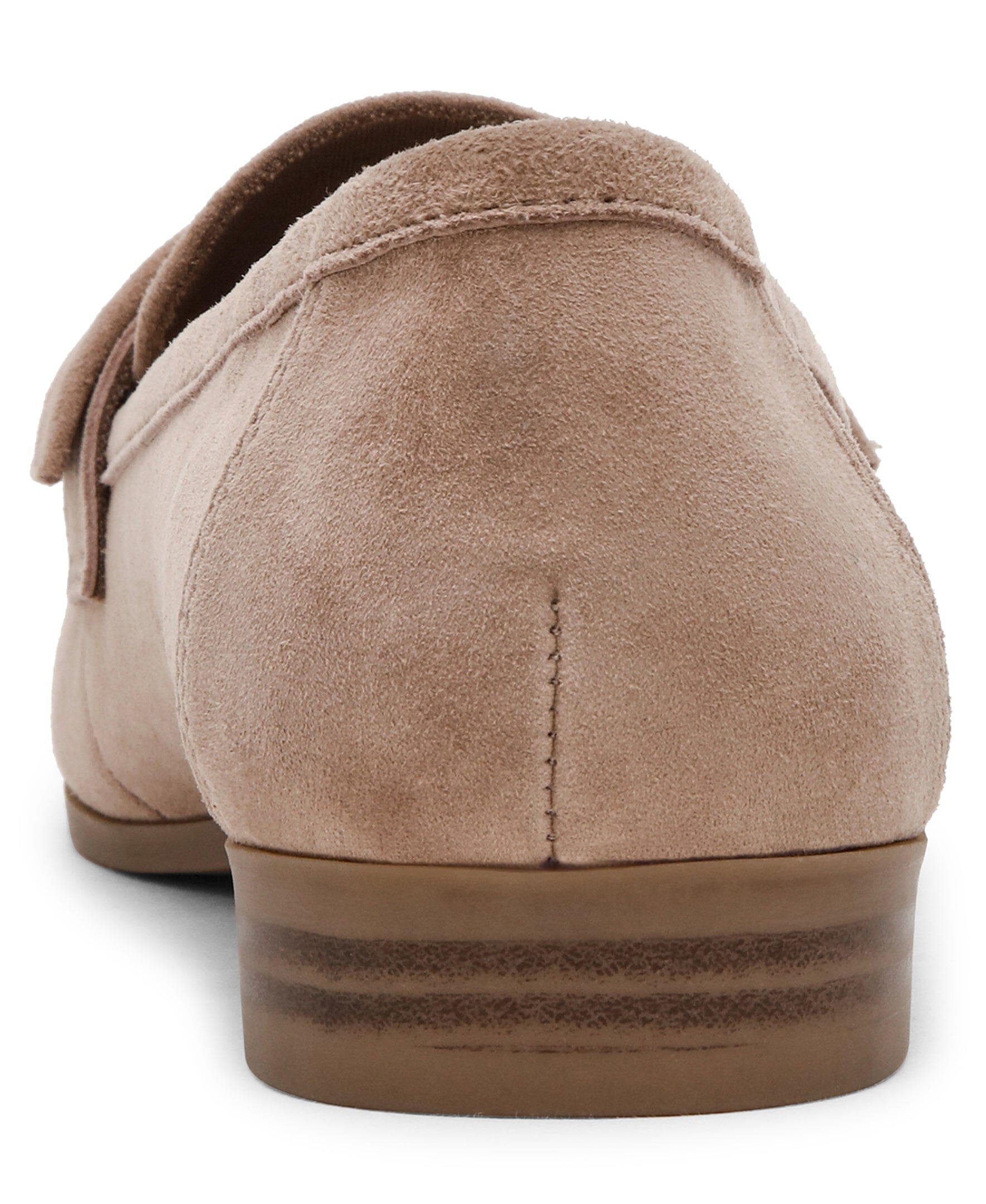 Anne Klein Bowie Slip-On Loafer in Taupe Suede