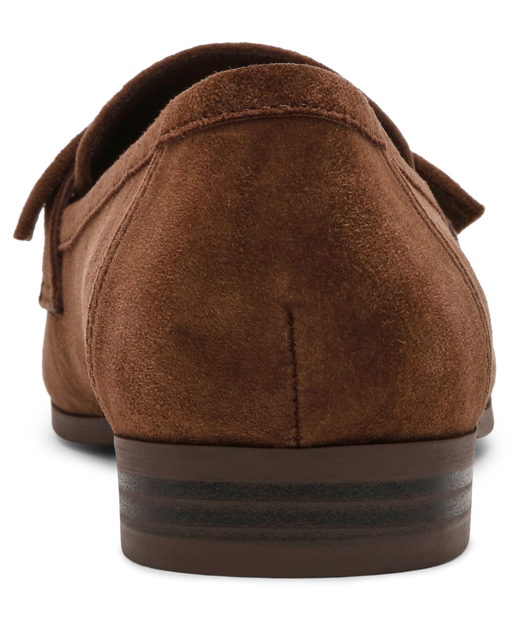 Anne Klein Bowie Slip-On Loafer in Brown Suede