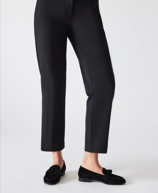 Anne Klein Bowie Slip-On Loafer in Black Suede
