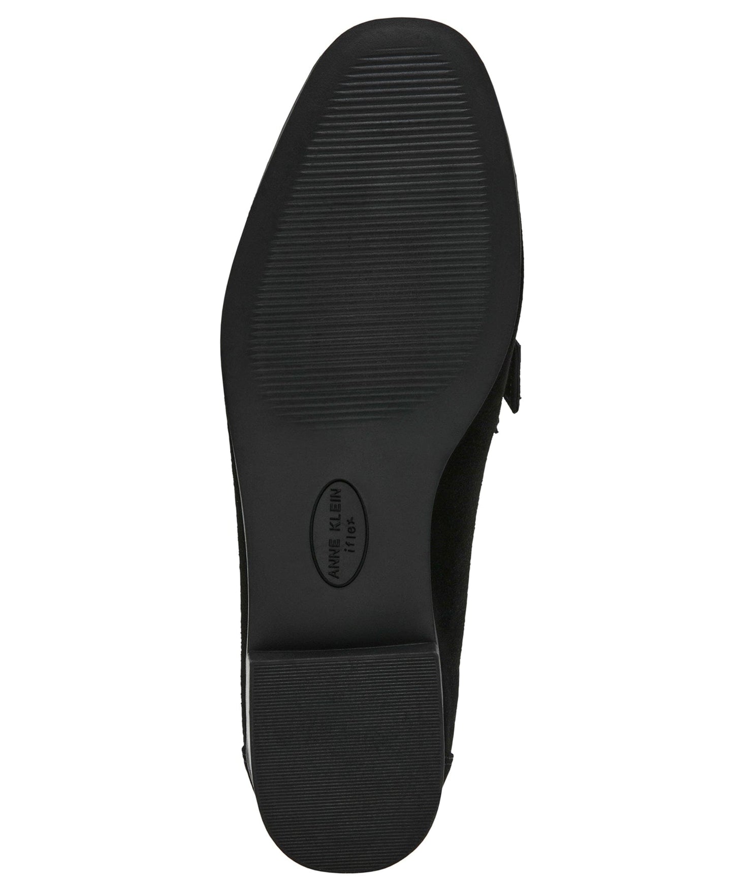 Anne Klein Bowie Slip-On Loafer in Black Suede