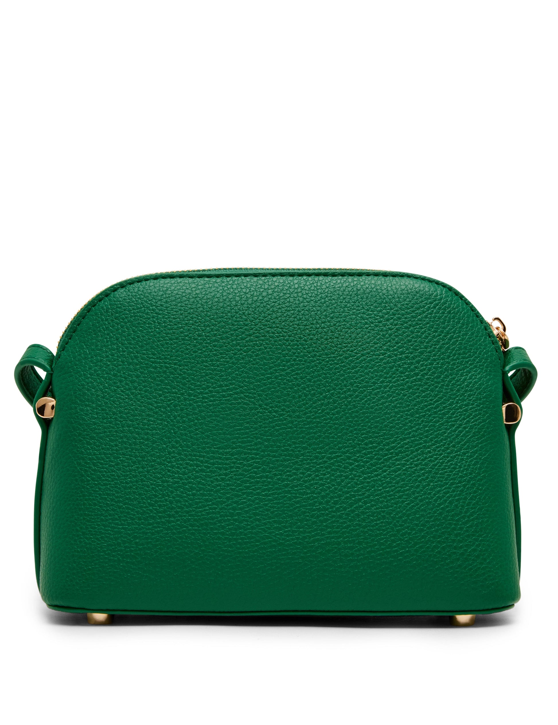 Anne Klein Dome Crossbody Bag with Detachable Card Case in Palm Leaf