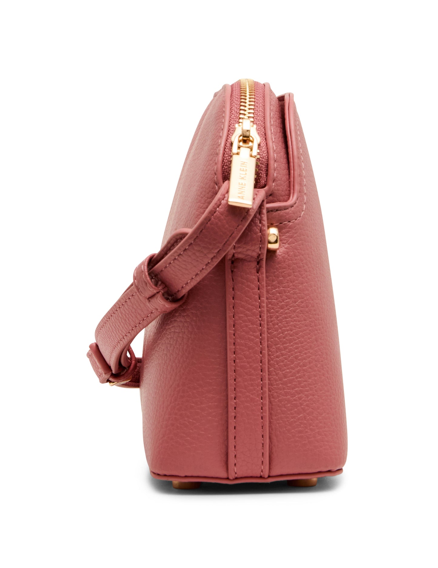 Anne Klein Dome Crossbody Bag with Detachable Card Case in Canyon Rose | Anne Kle