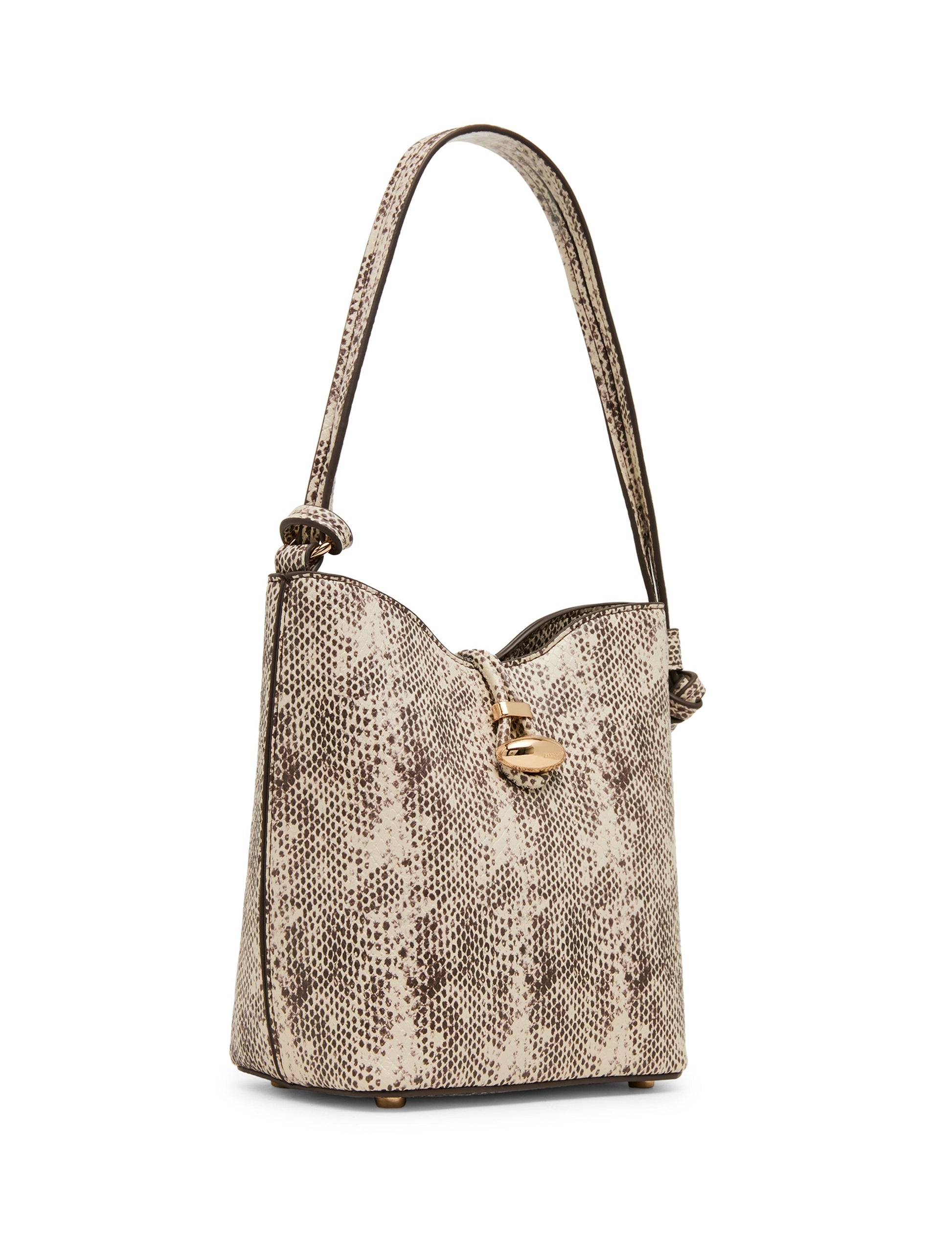 Anne Klein Printed Bucket Bag in Neutral