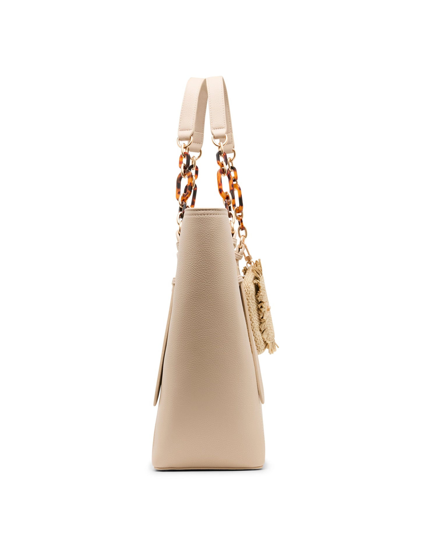 Anne Klein Medium Tote Bag with Pouch in Clay / Tan