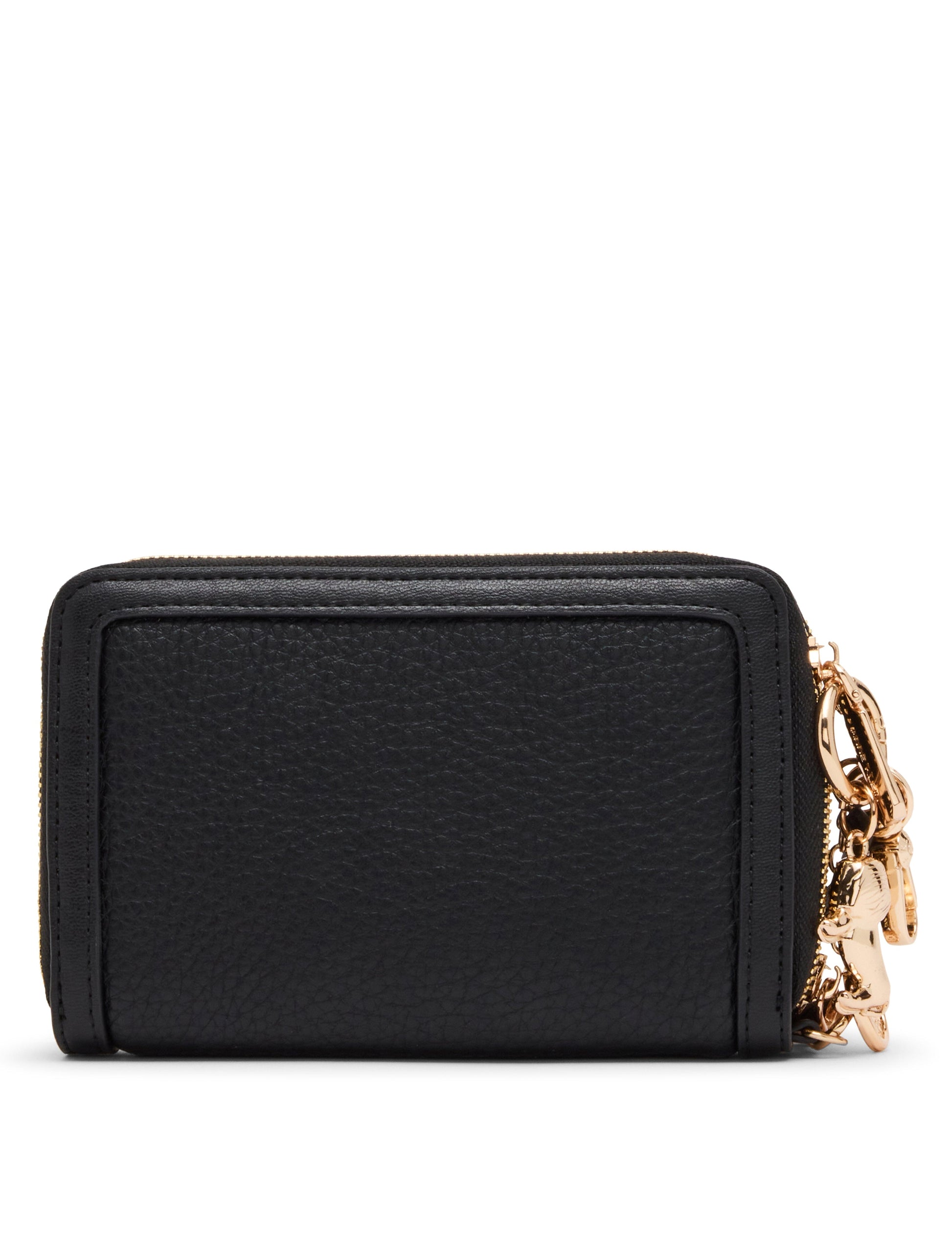 Anne Klein Double Zip Around Wallet with Charms