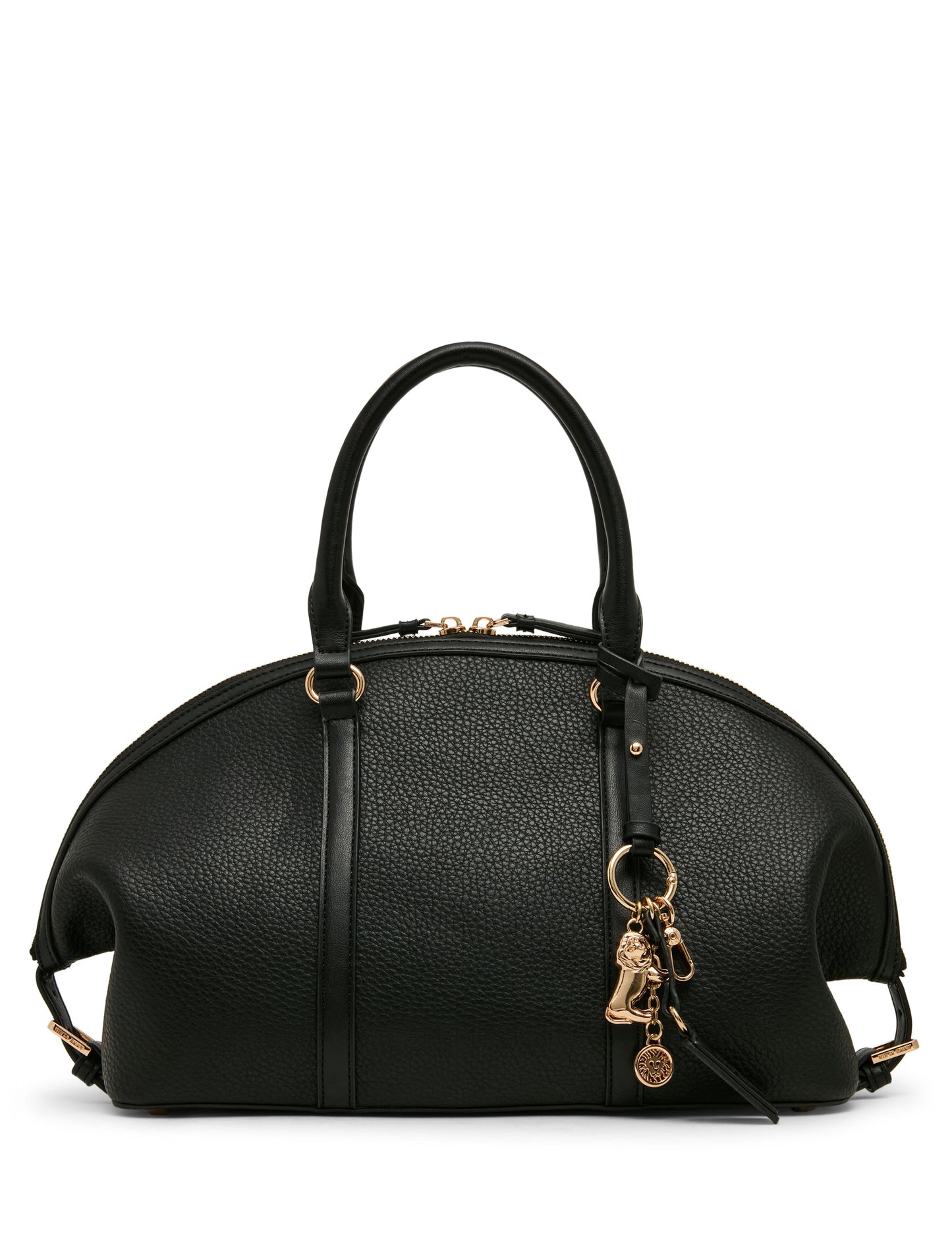Anne Klein Bowler Satchel with Charms