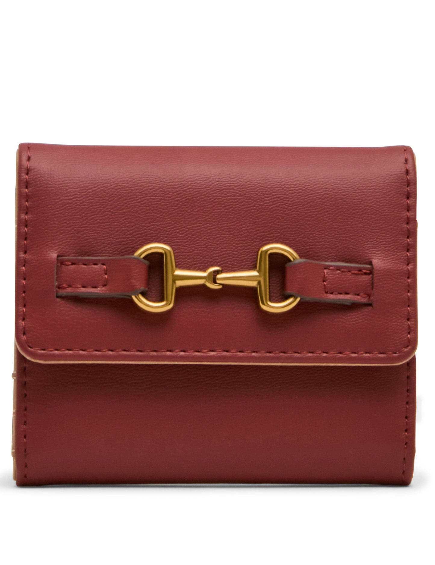 Anne Klein Horsebit Trifold Wallet