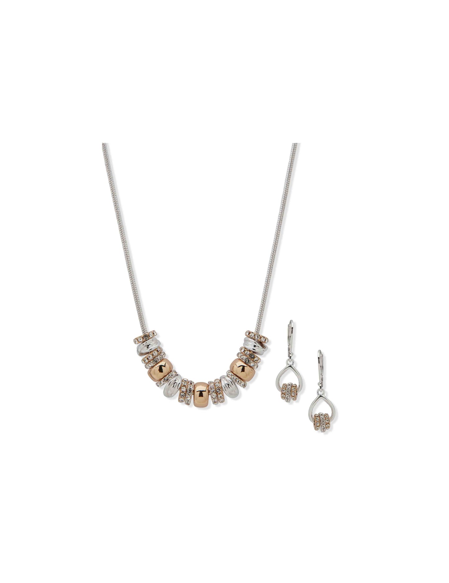 Anne Klein Se Nk/Er Rondell Slided Frntl-Ttn/Cry