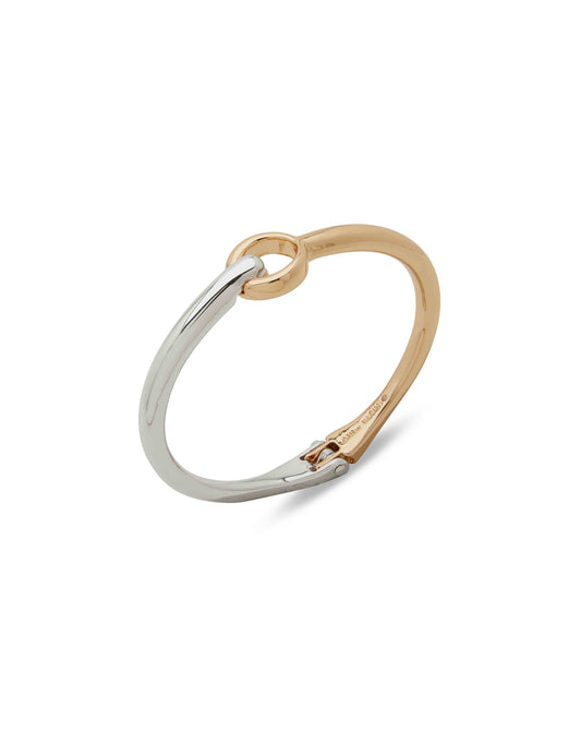 Anne Klein Open Oval Hinge Bracelet