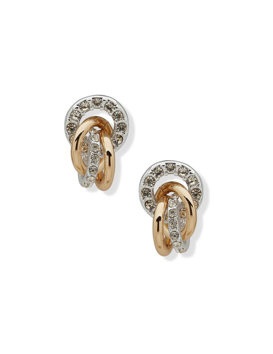 Anne Klein Hooped Stud Earring