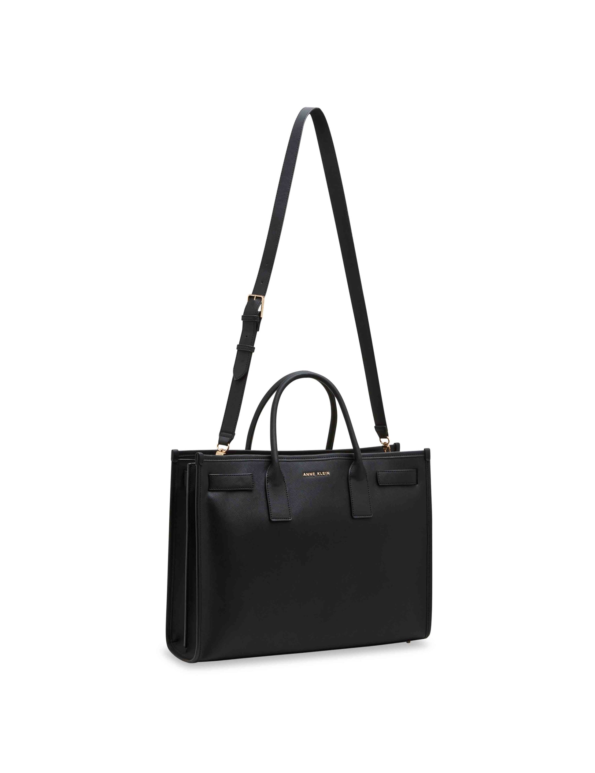 Anne Klein 3 Piece Work Tote with Pouch Set
