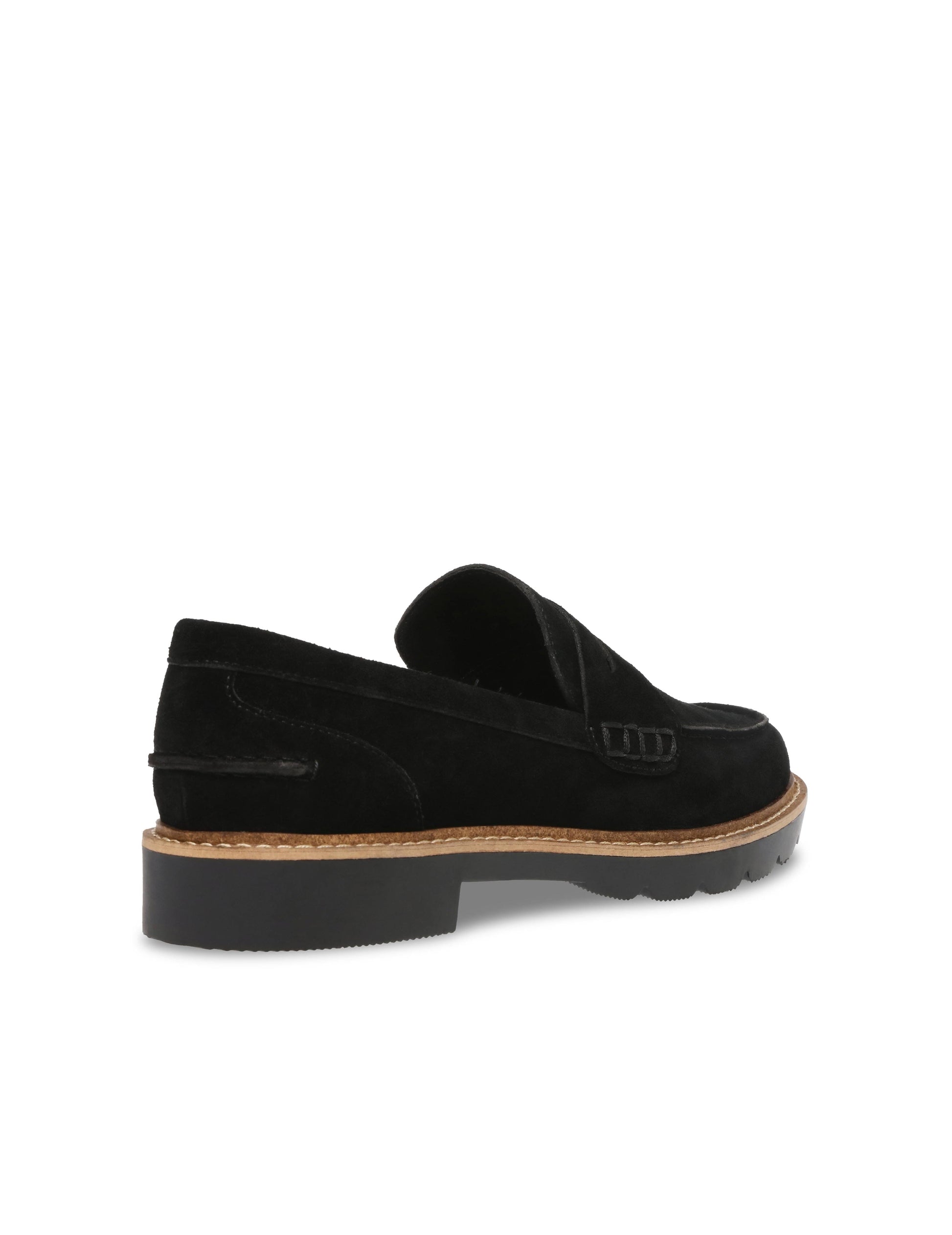 Anne Klein Emmylou Suede Loafers Black
