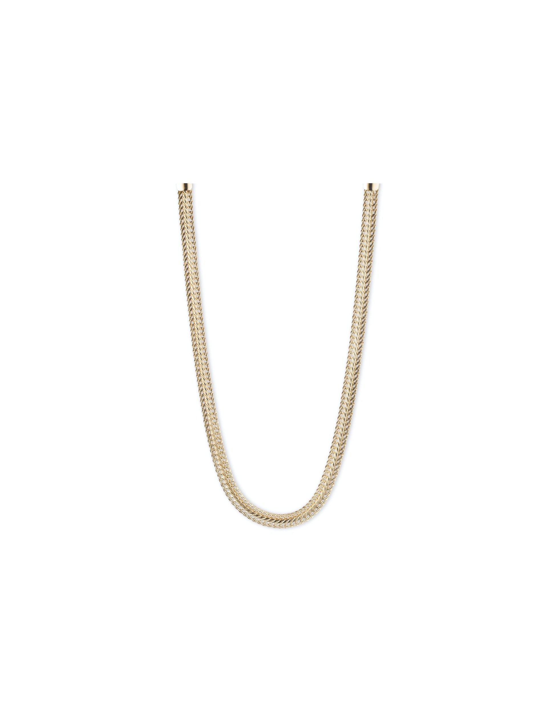 Anne Klein Herringbone Chain Necklace