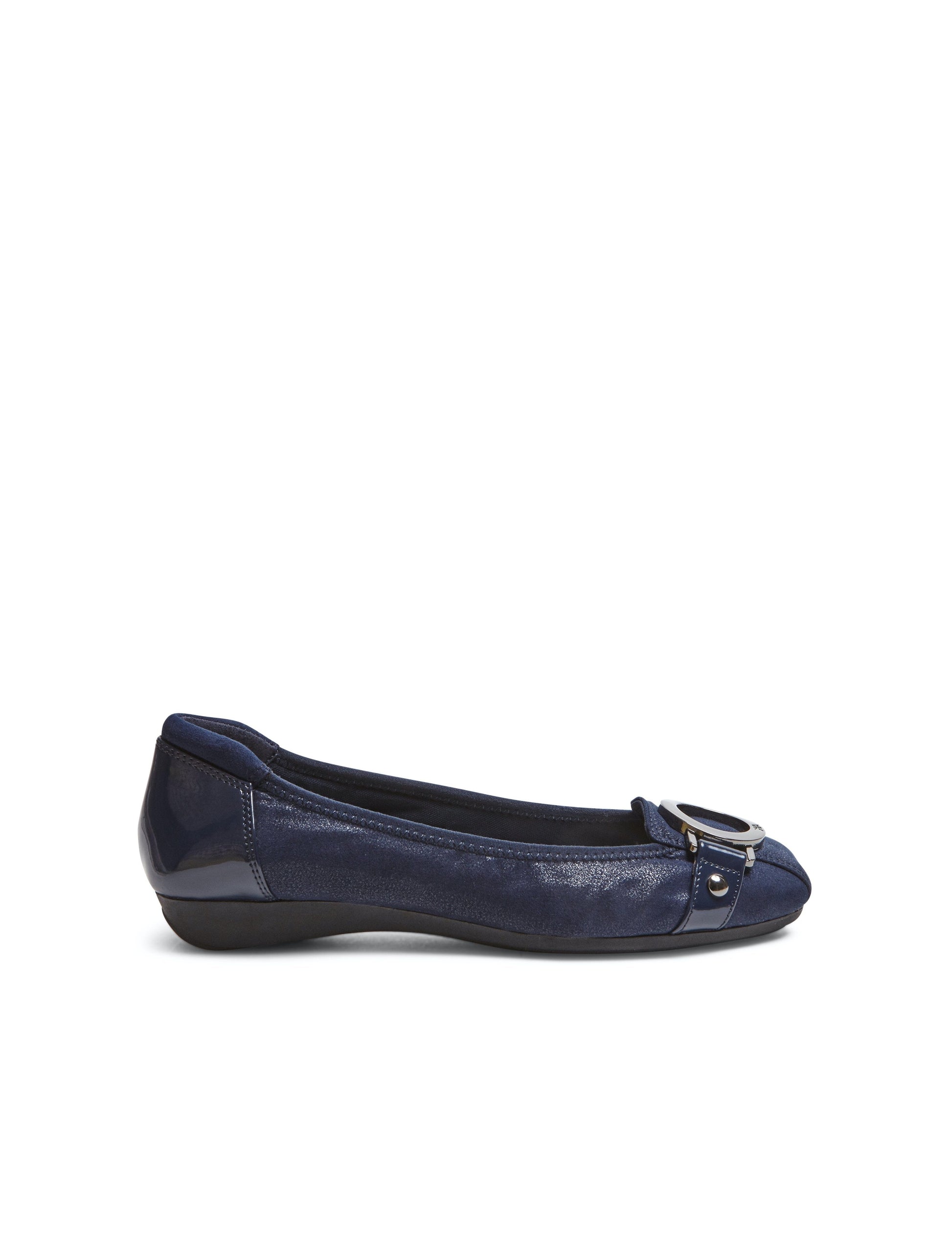 Anne Klein Umeko Flats Navy