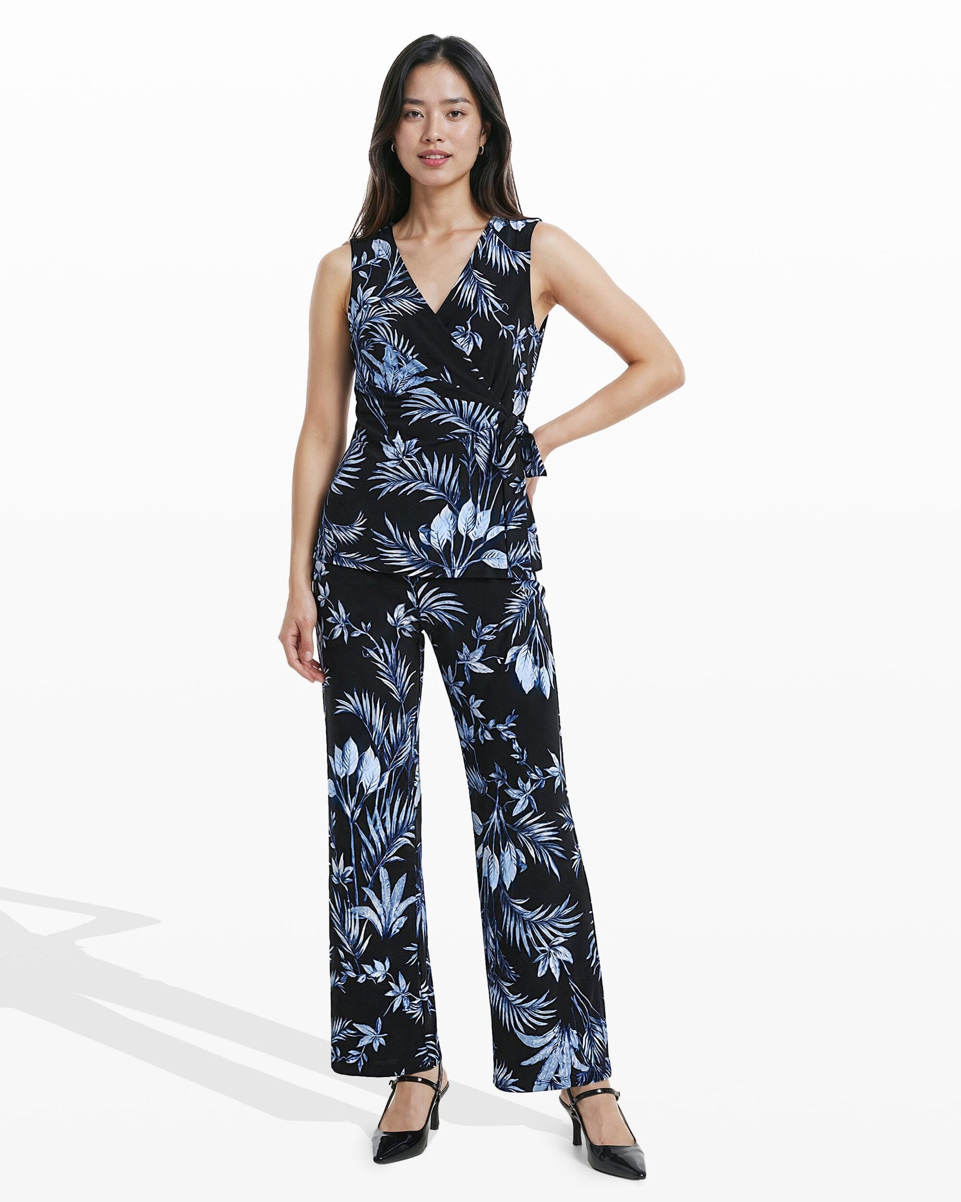 Anne Klein Sleeveless Wrap Top