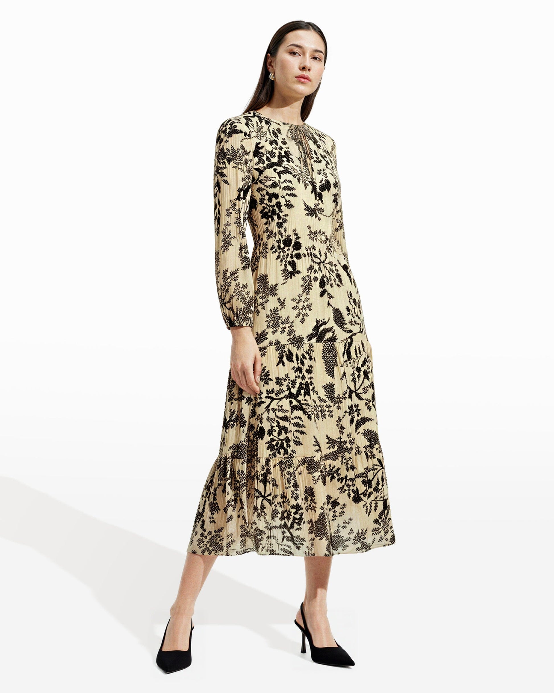 Anne Klein Tiered Patio Dress