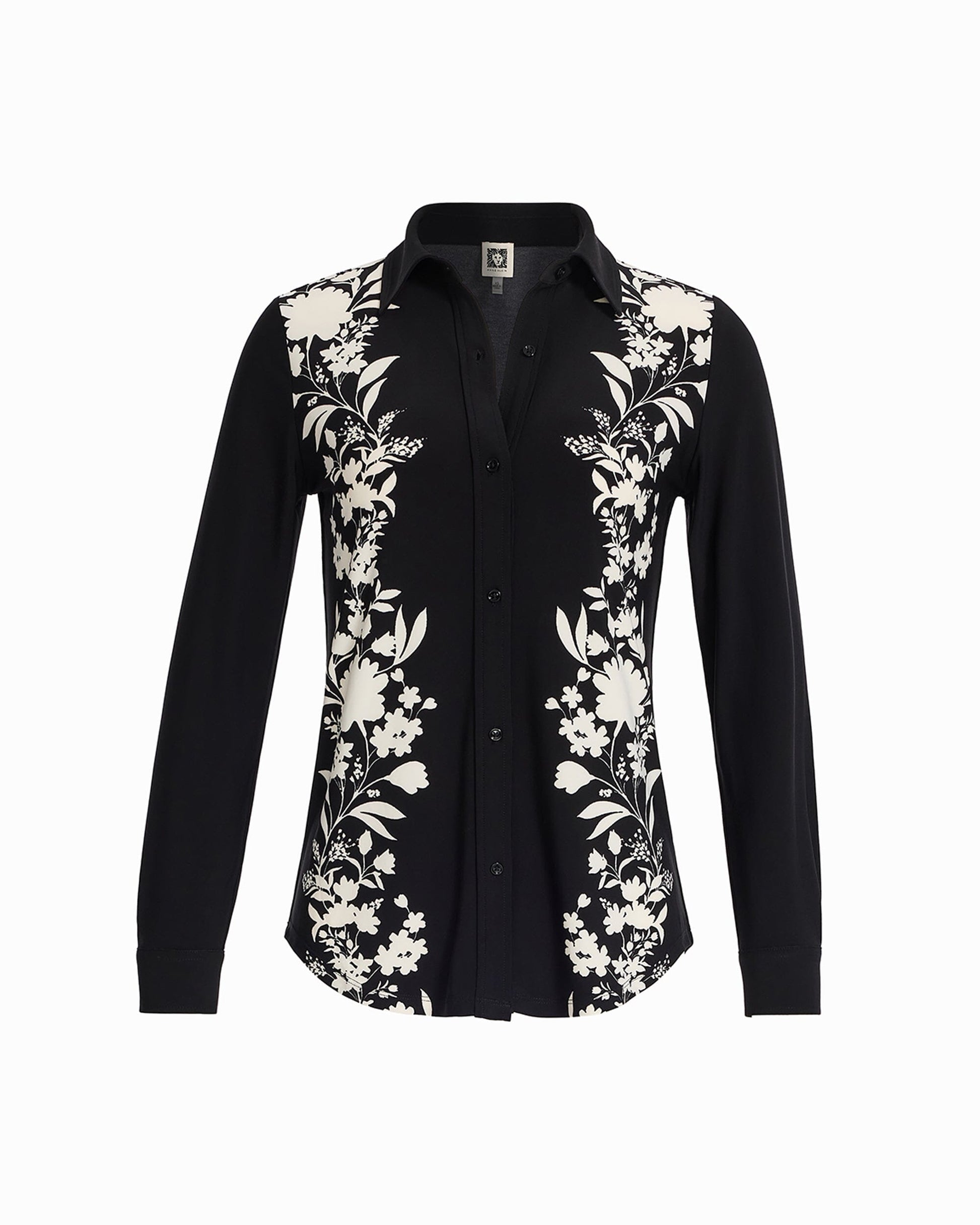Anne Klein Long Sleeve Button Down Shirt