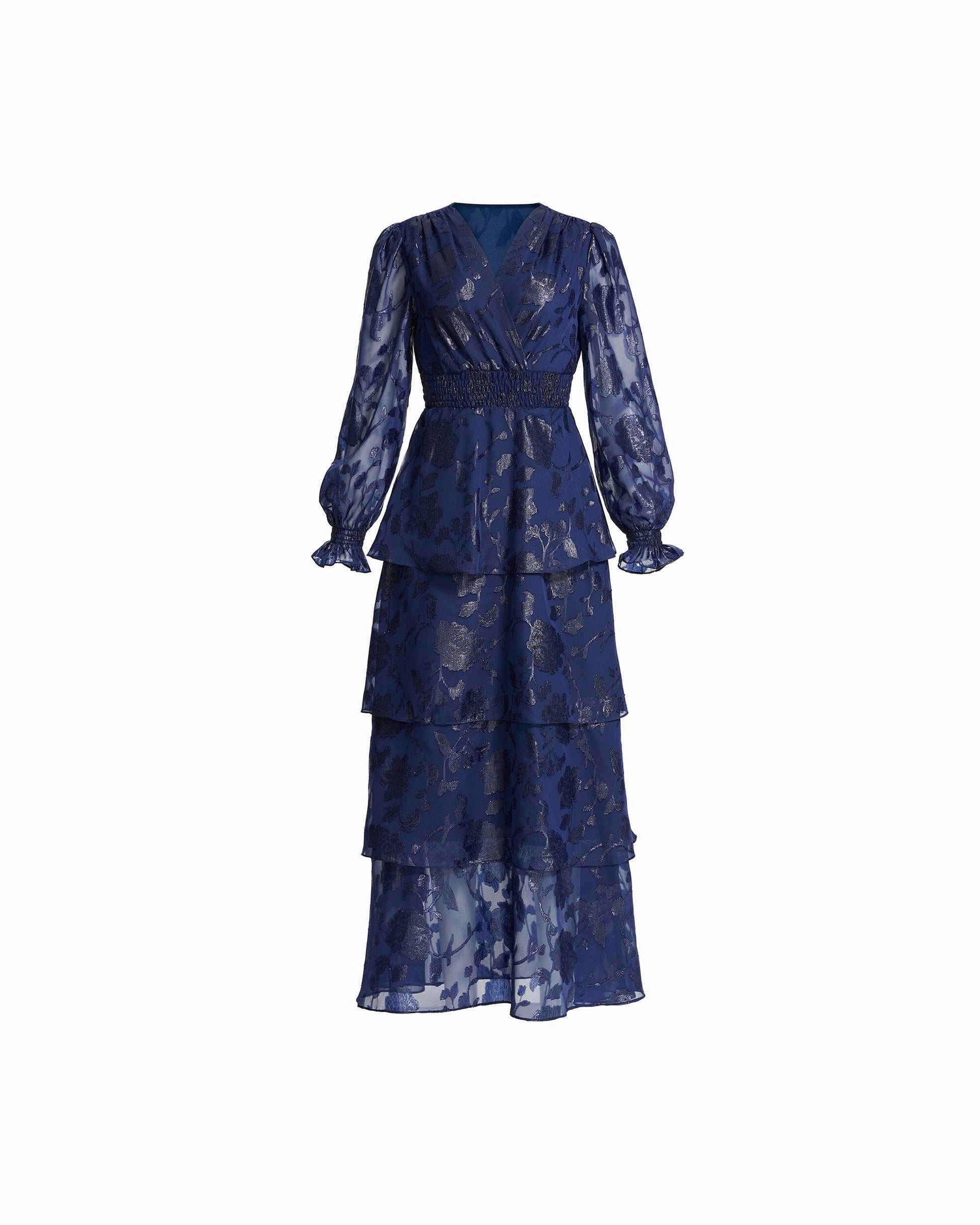 Anne Klein Bell Cuff Maxi Dress