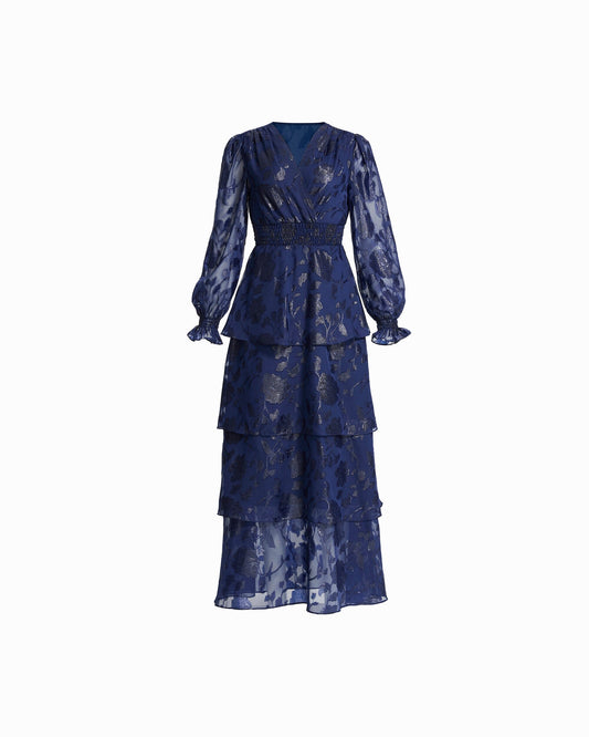 Anne Klein Bell Cuff Maxi Dress