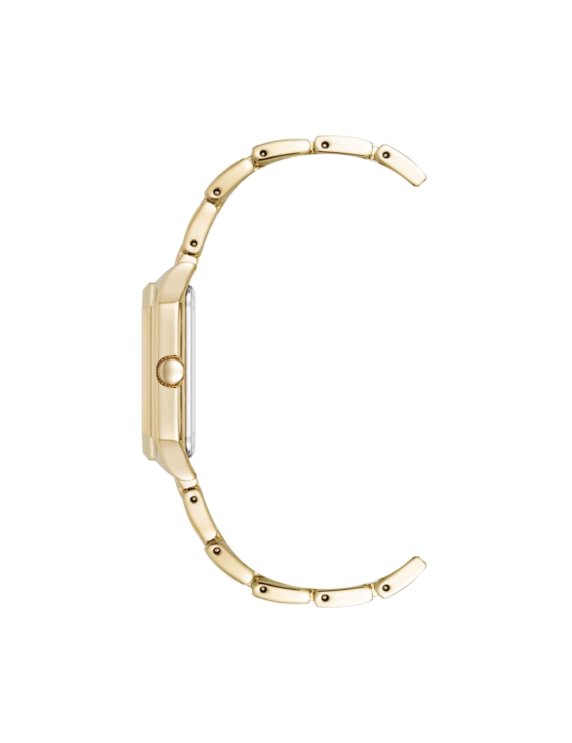 Anne Klein Octagonal Abalone Dial Bracelet Watch