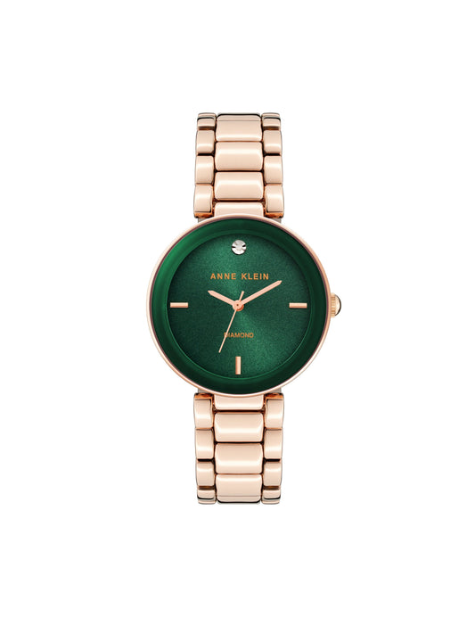 Anne Klein Diamond Dial Bracelet Watch