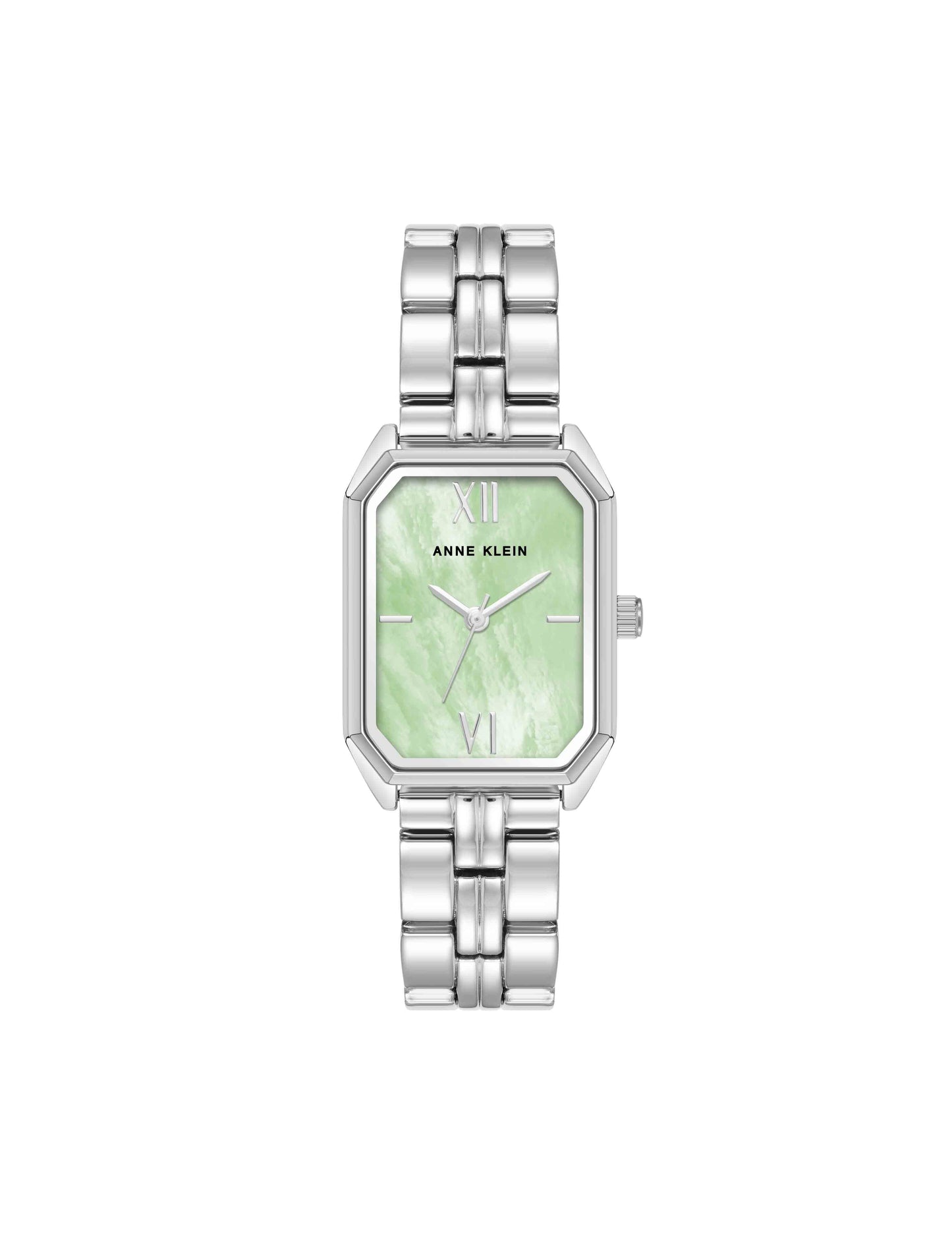 Anne Klein Octagonal Shaped Metal Bracelet Watch