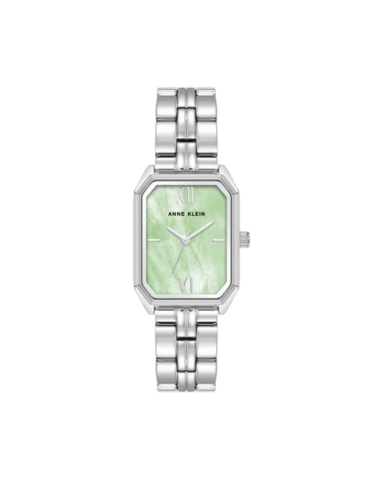 Anne Klein Octagonal Shaped Metal Bracelet Watch