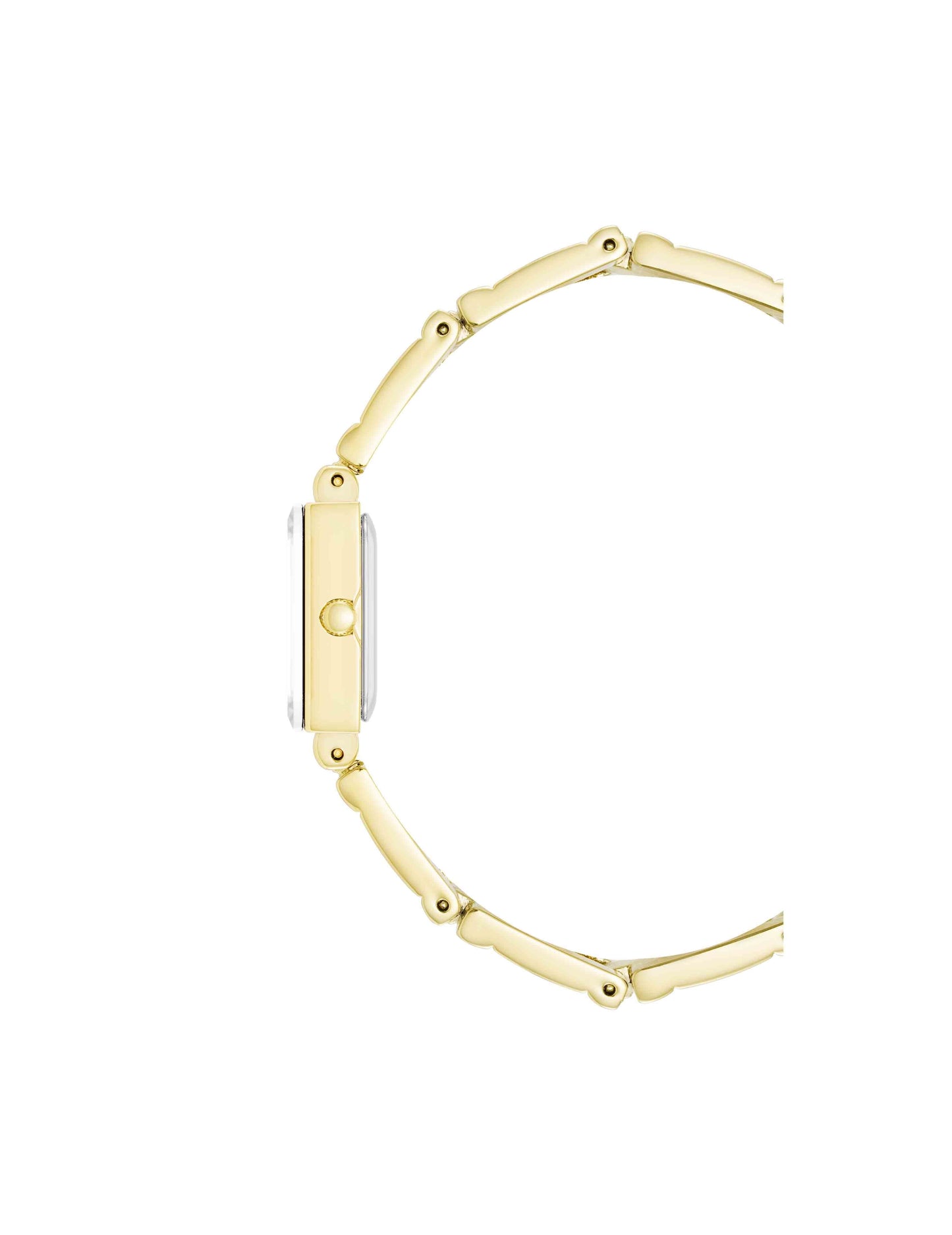 Anne Klein Rectangular Bangle Watch & Bracelet Set