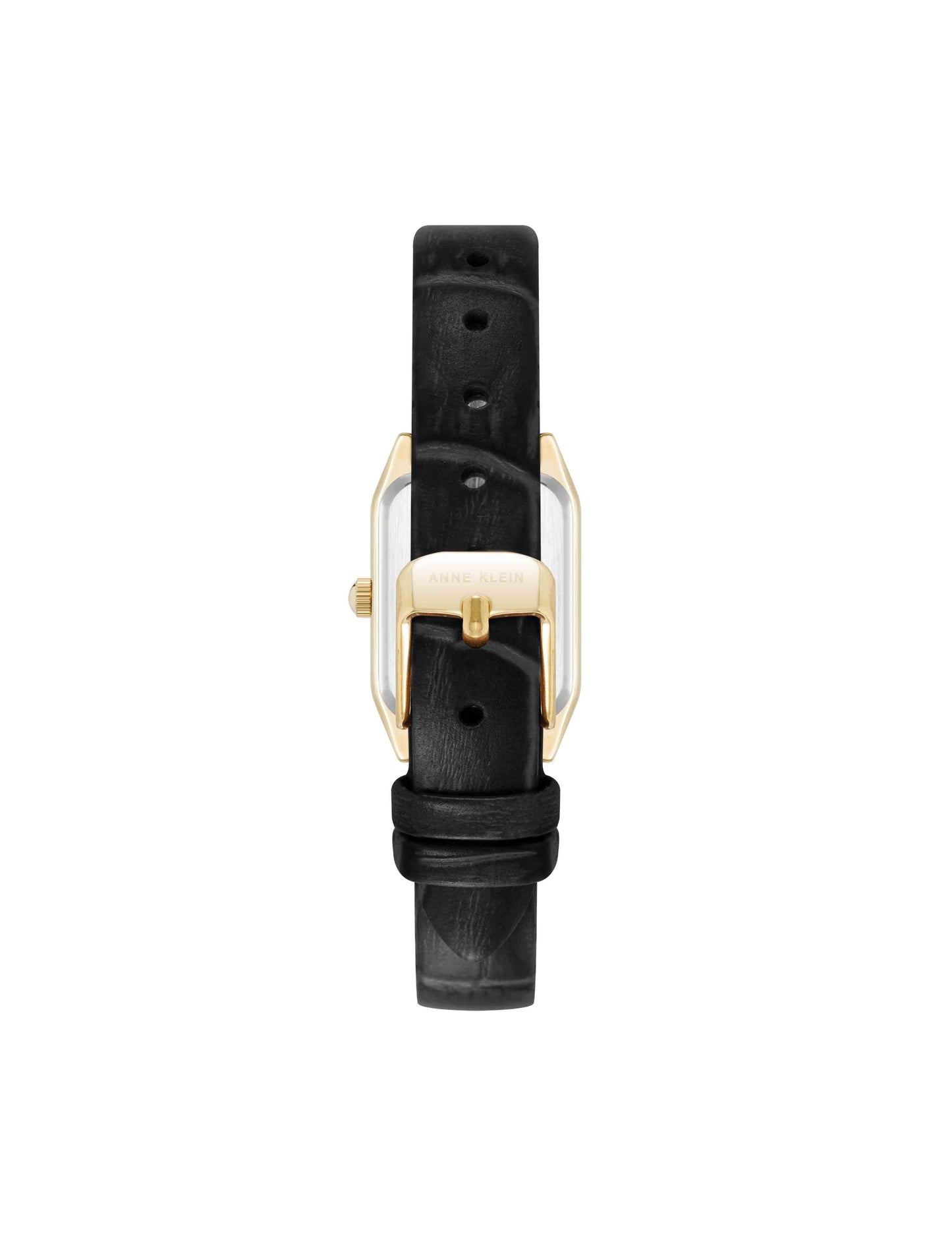 Anne Klein Octagonal Sustainable Leather Band Watch