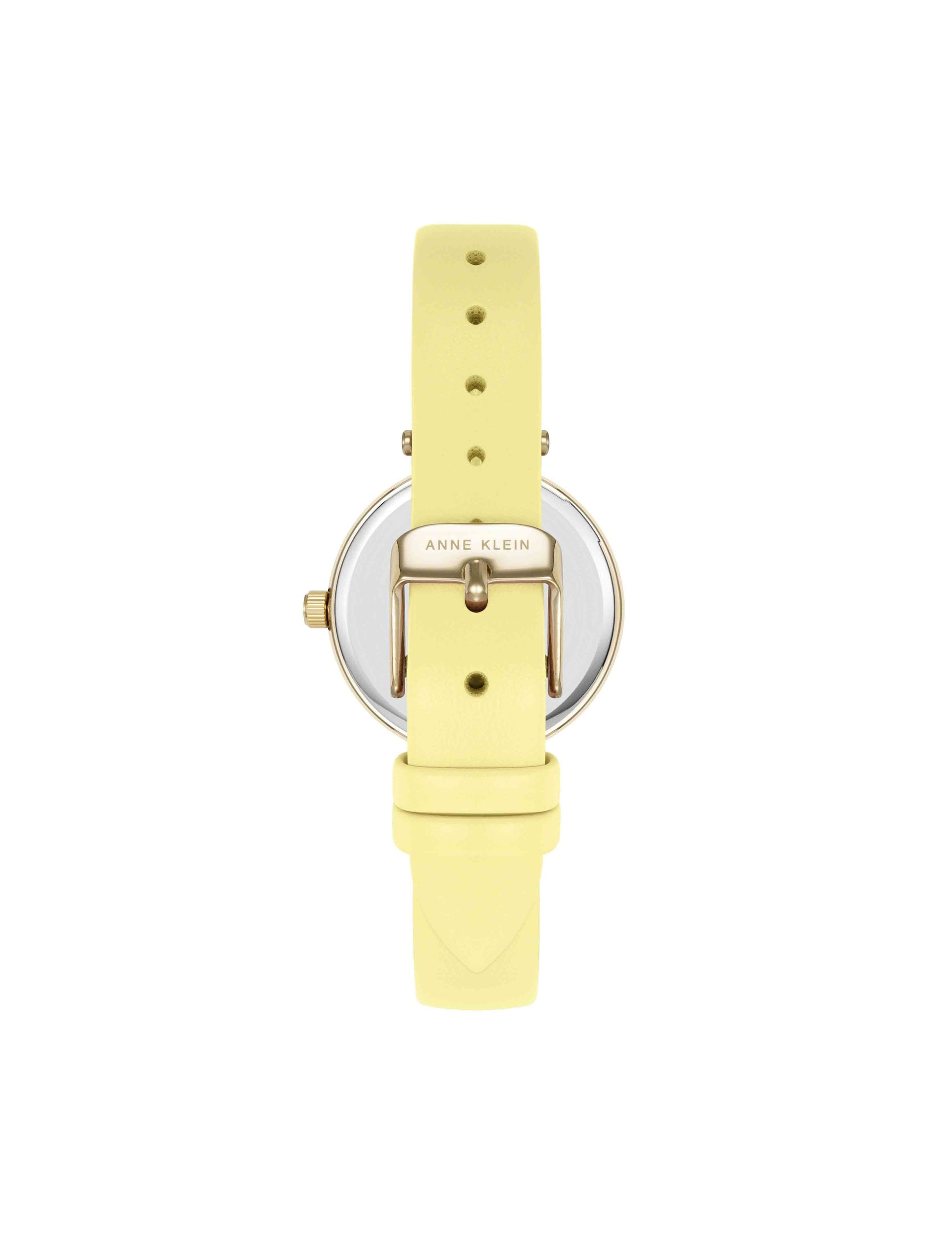 Anne Klein Sustainable Leather Band Watch, 32mm