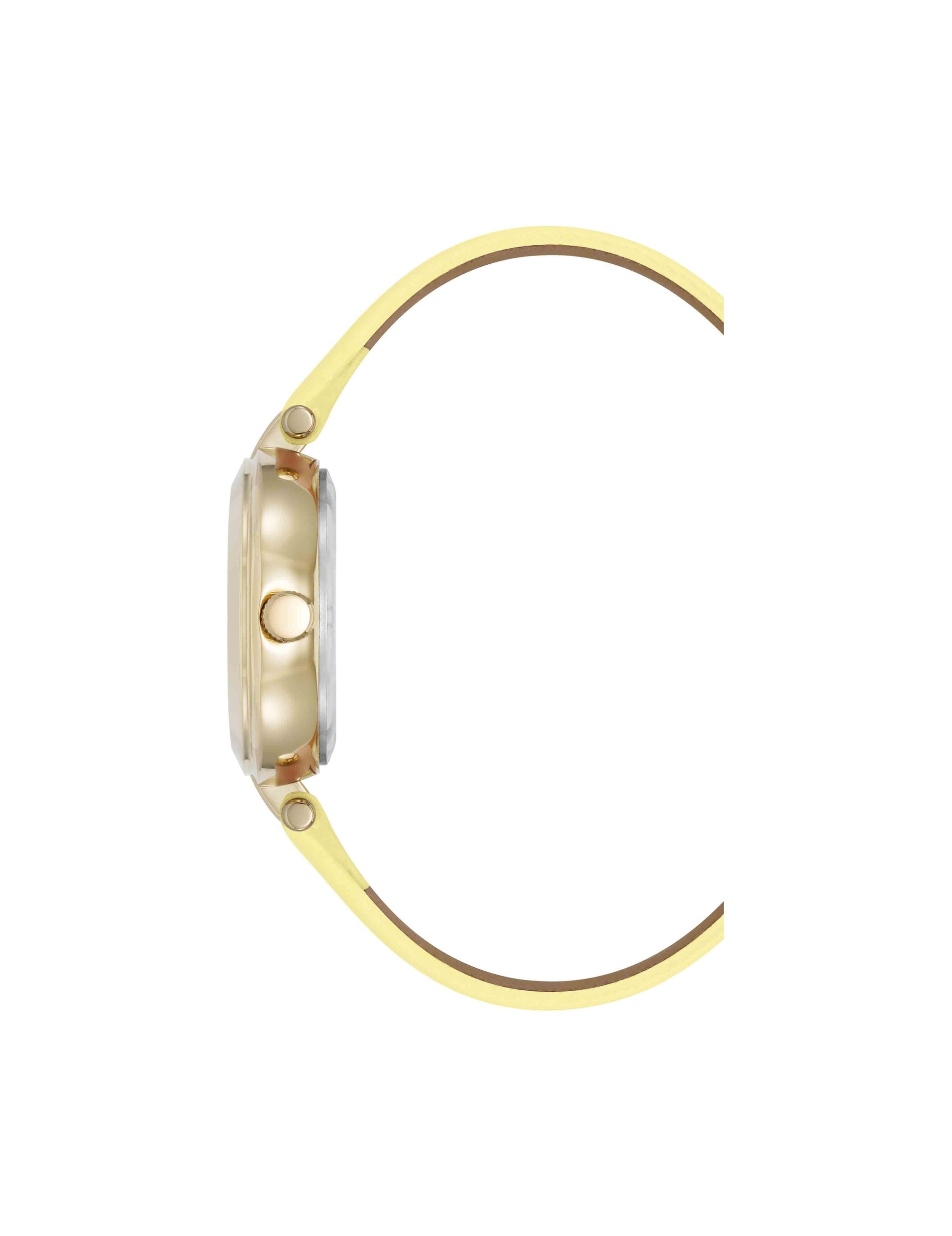 Anne Klein Sustainable Leather Band Watch, 32mm