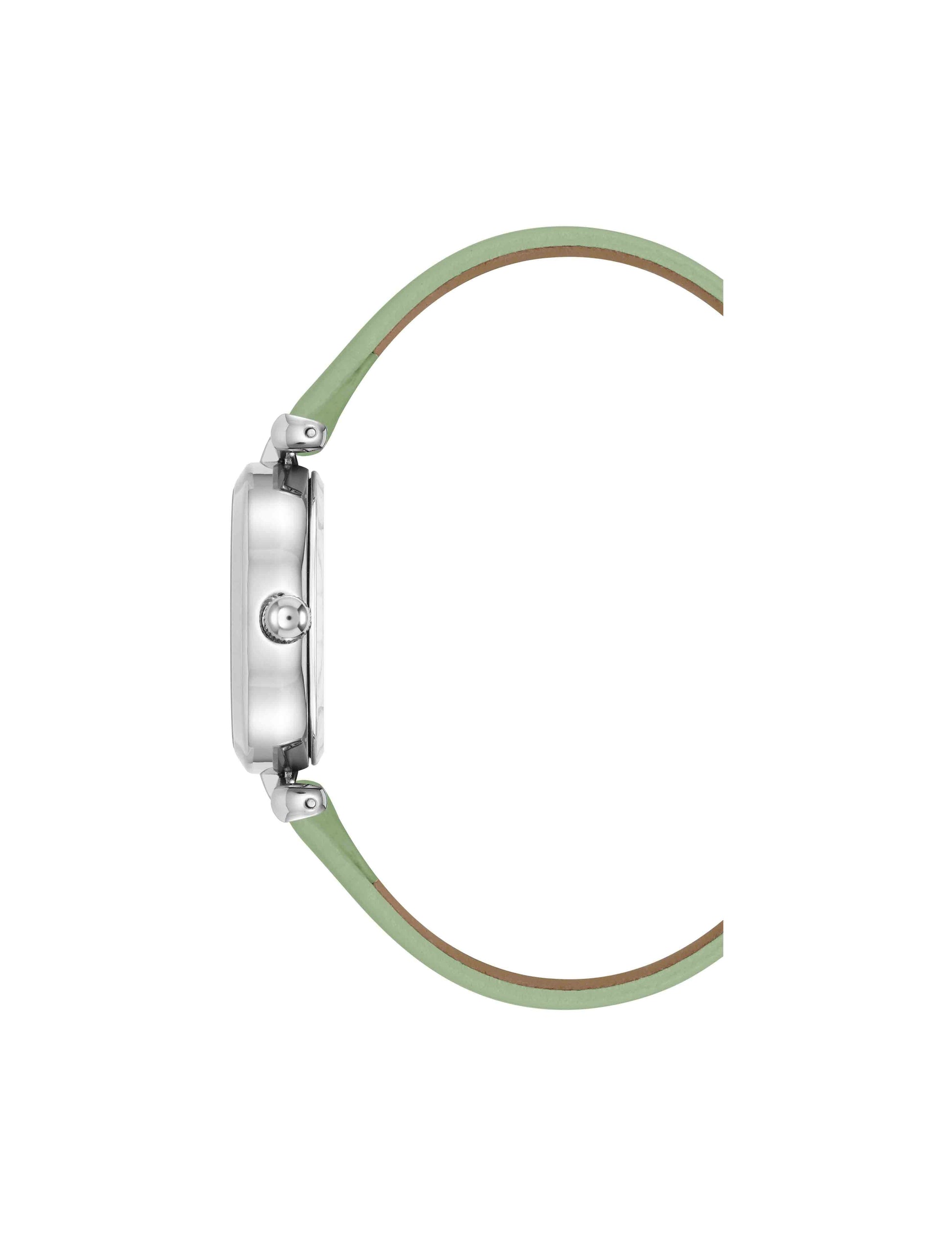 Anne Klein Consider It Oval Case Leather Watch