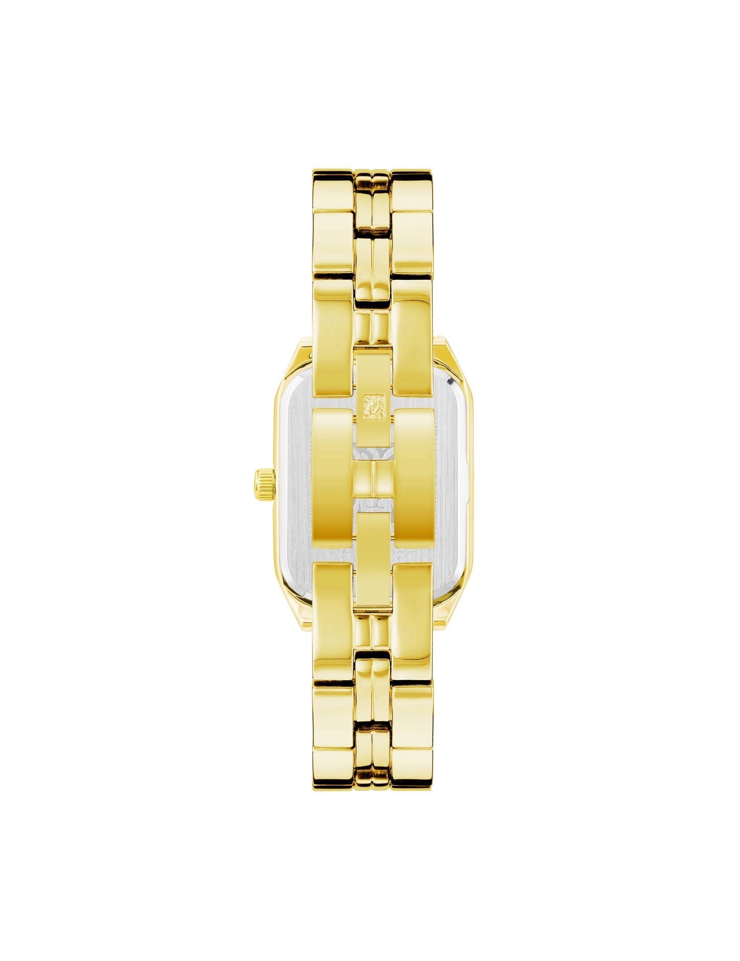 Anne Klein Octagonal Bracelet Watch in Gold & Pink