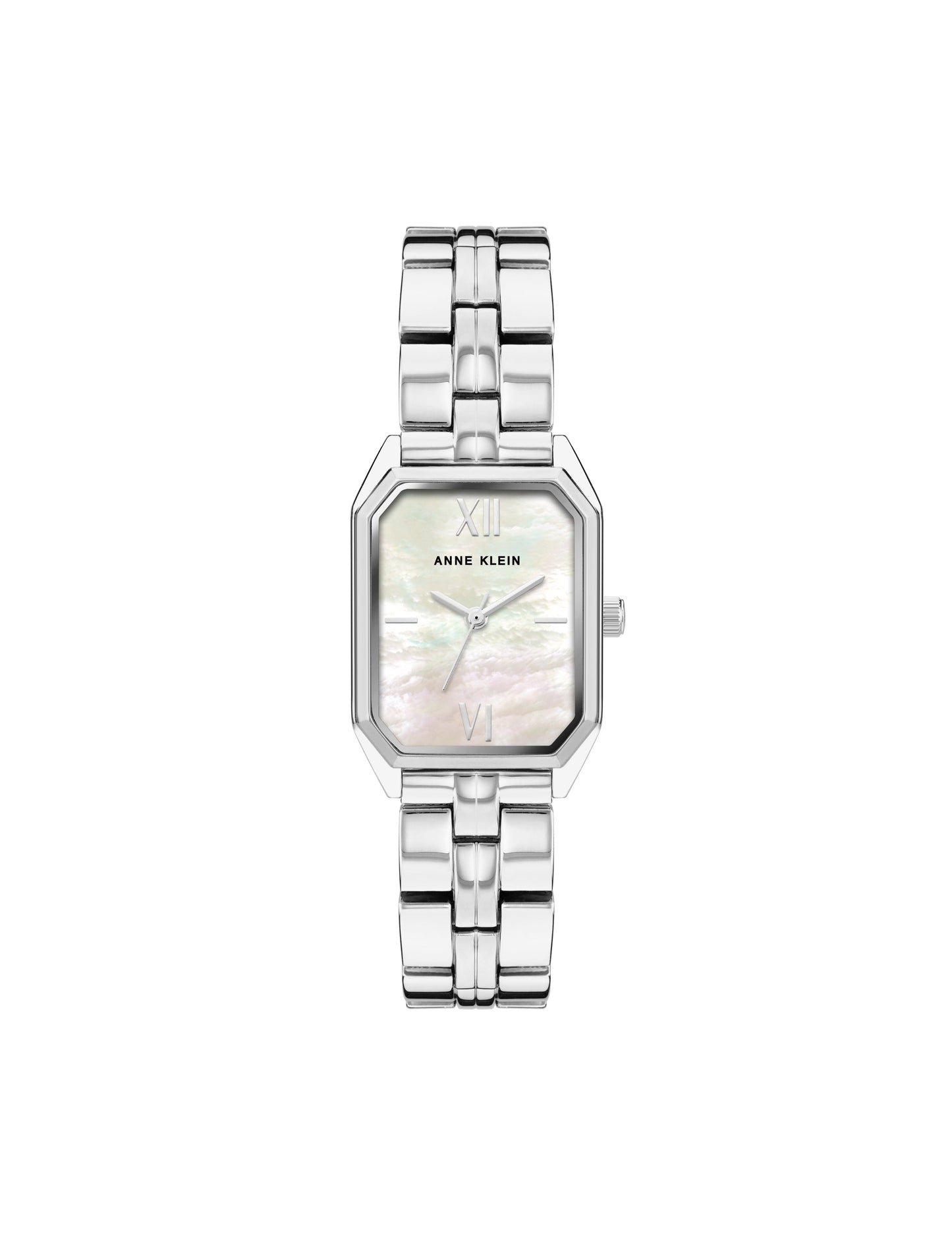 Anne Klein Octagonal Metal Bracelet Watch