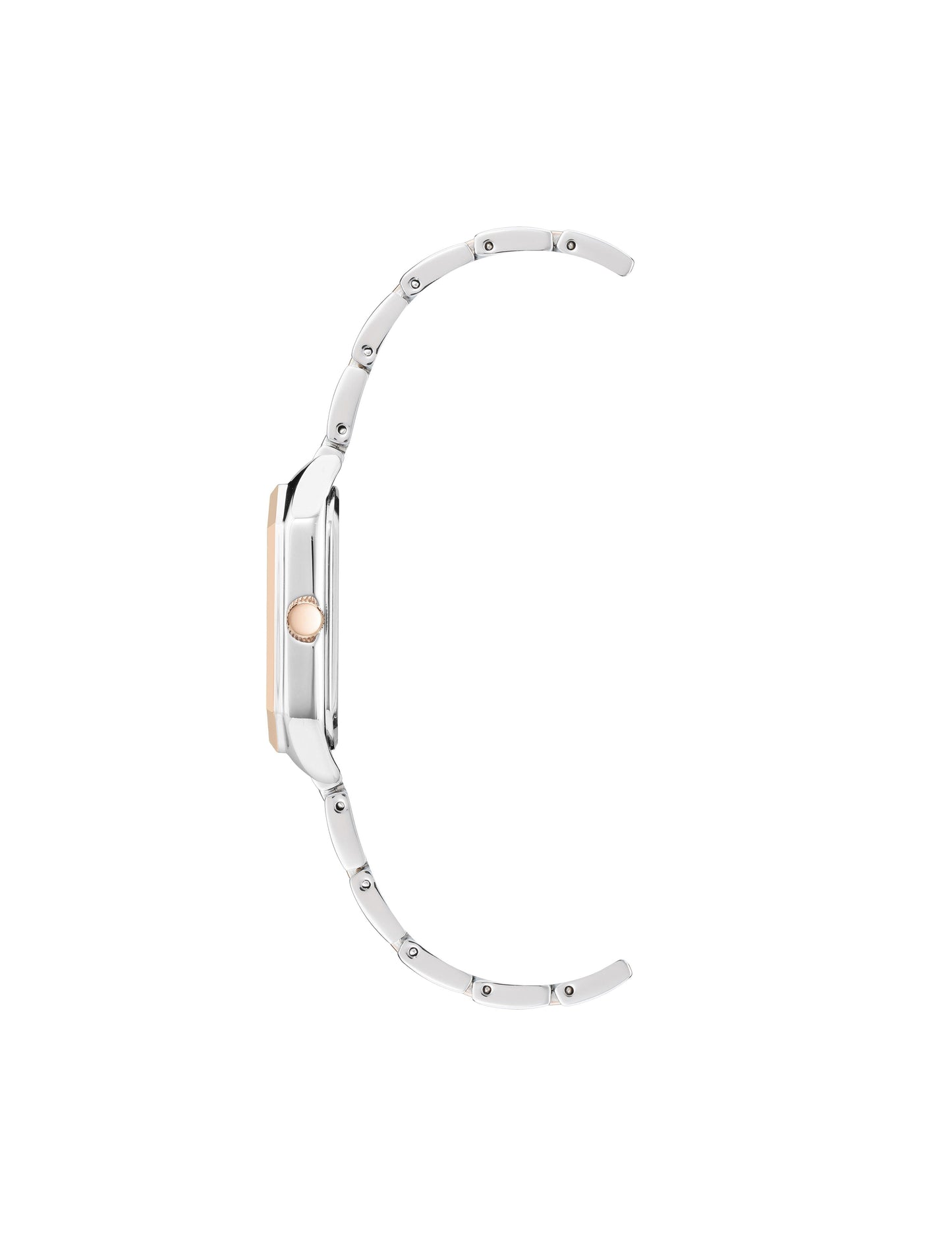 Anne Klein Octagonal Metal Bracelet Watch