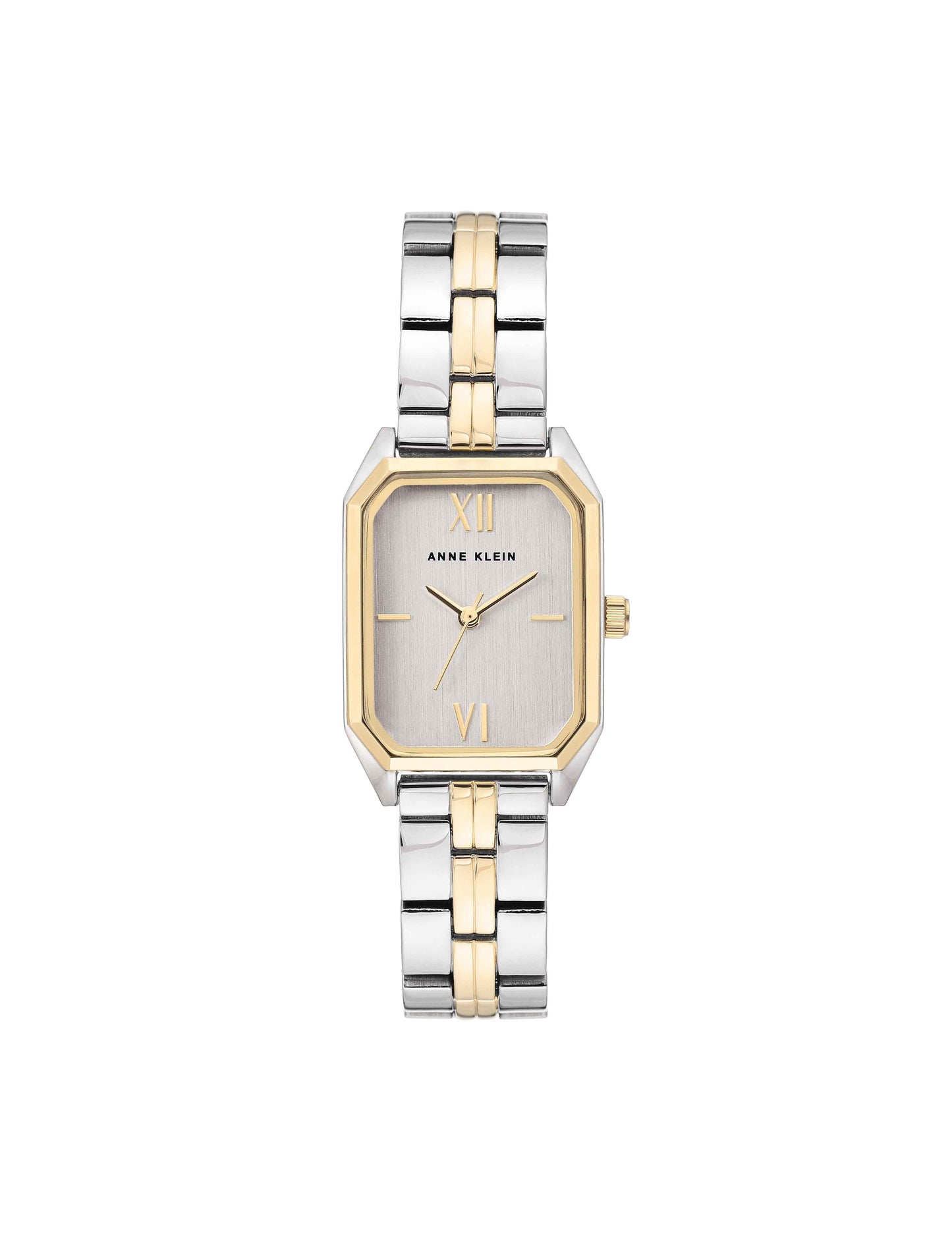 Anne Klein Octagonal Metal Bracelet Watch