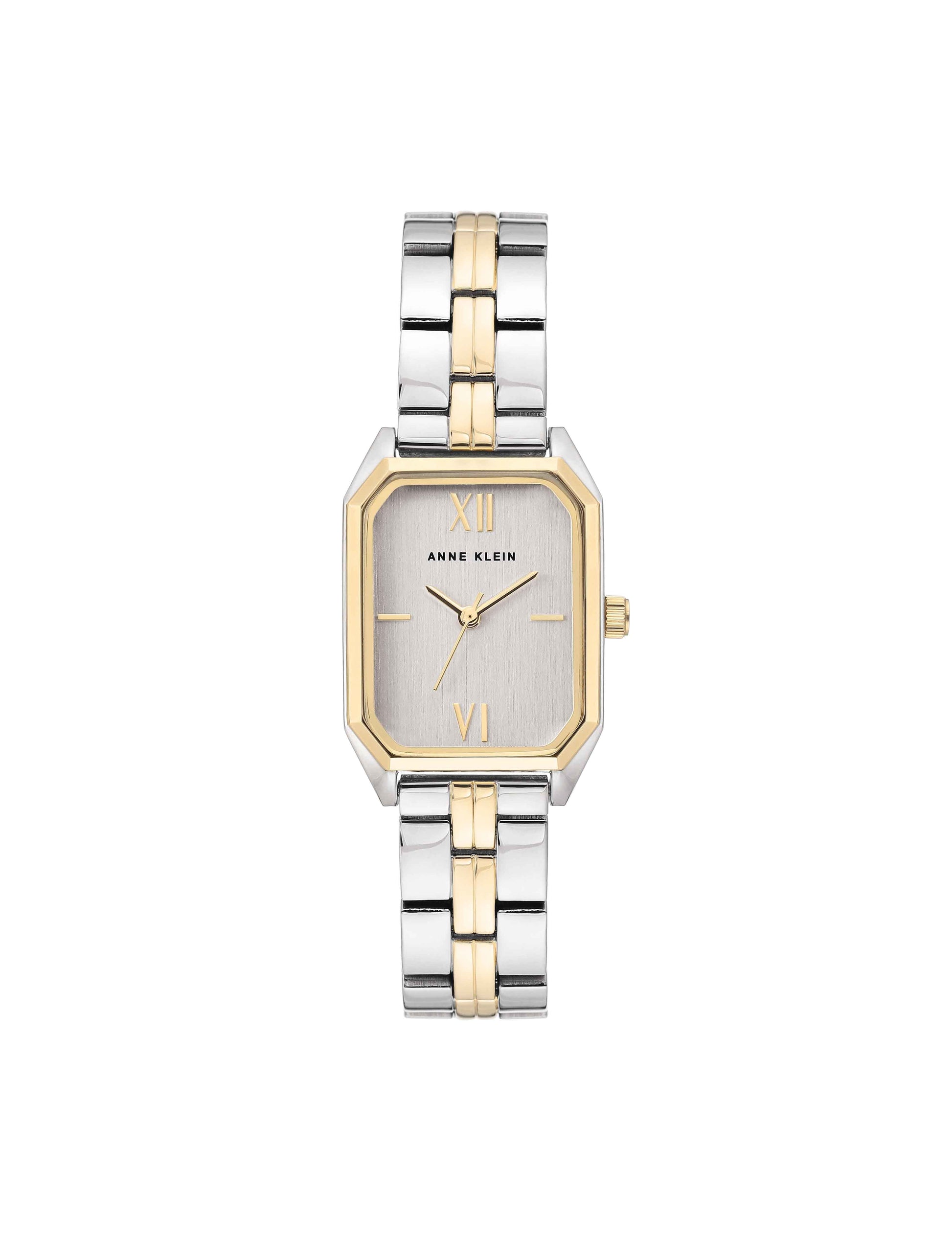 Anne Klein Octagonal Metal Bracelet Watch